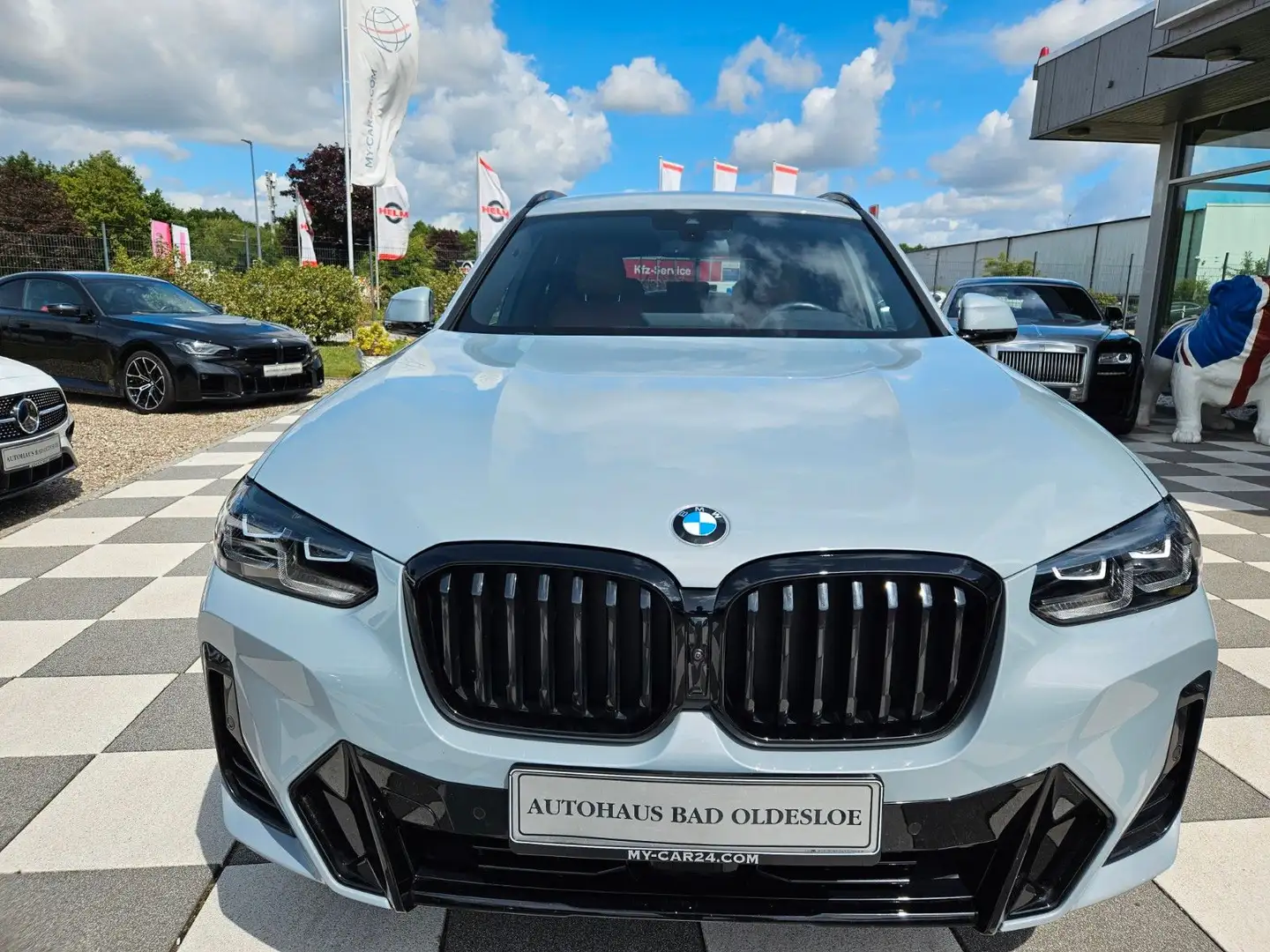 BMW X3 xDrive 30 d M Sport+H&K+Leder Merino+20 Zoll Grau - 2