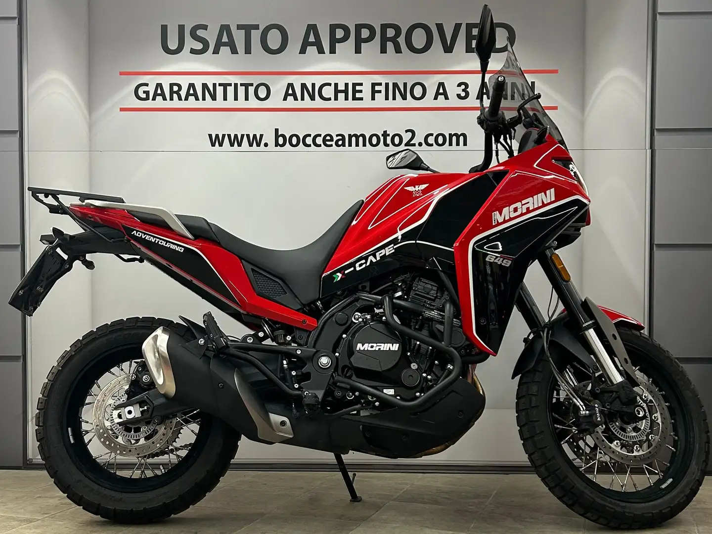 Moto Morini X-Cape 650 Červená - 1