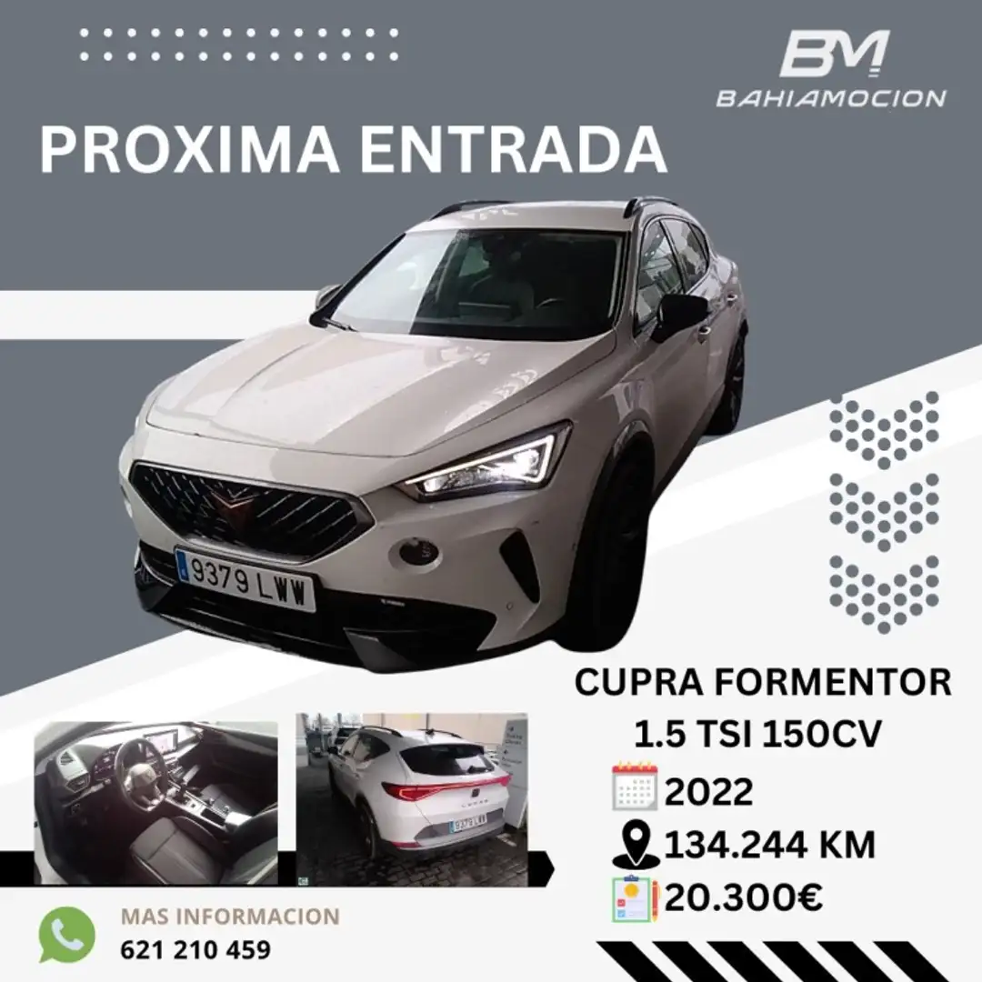 CUPRA Formentor 1.5 TSI 150 Blanc - 1