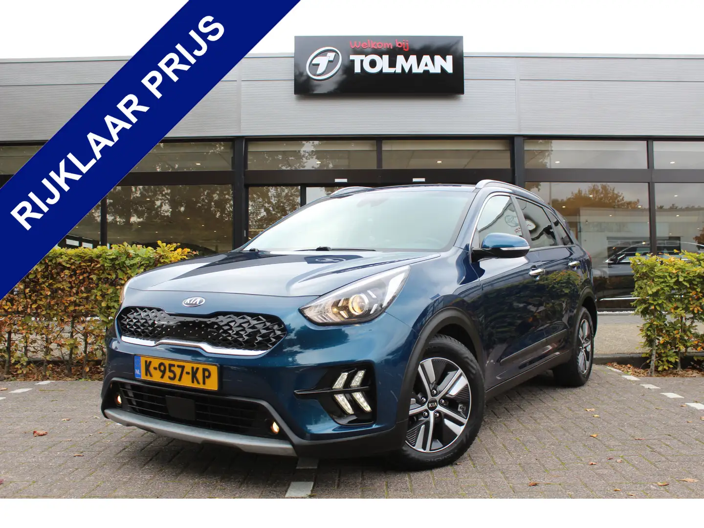 Kia Niro 1.6 GDi Hybrid DynamicLine | Rijklaar | Trekhaak | Blauw - 1