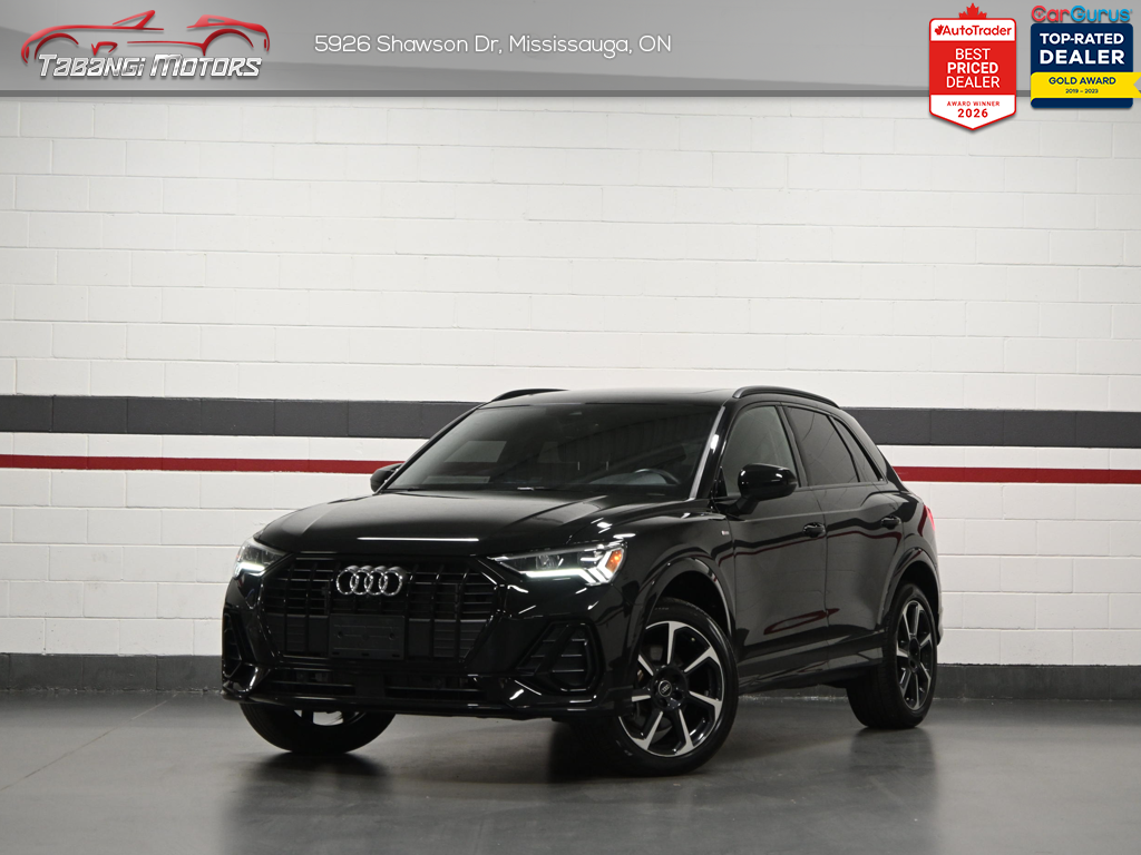 2024 Audi Q3 Technik S-Line Black Optics 360CAM SONOS Ambient