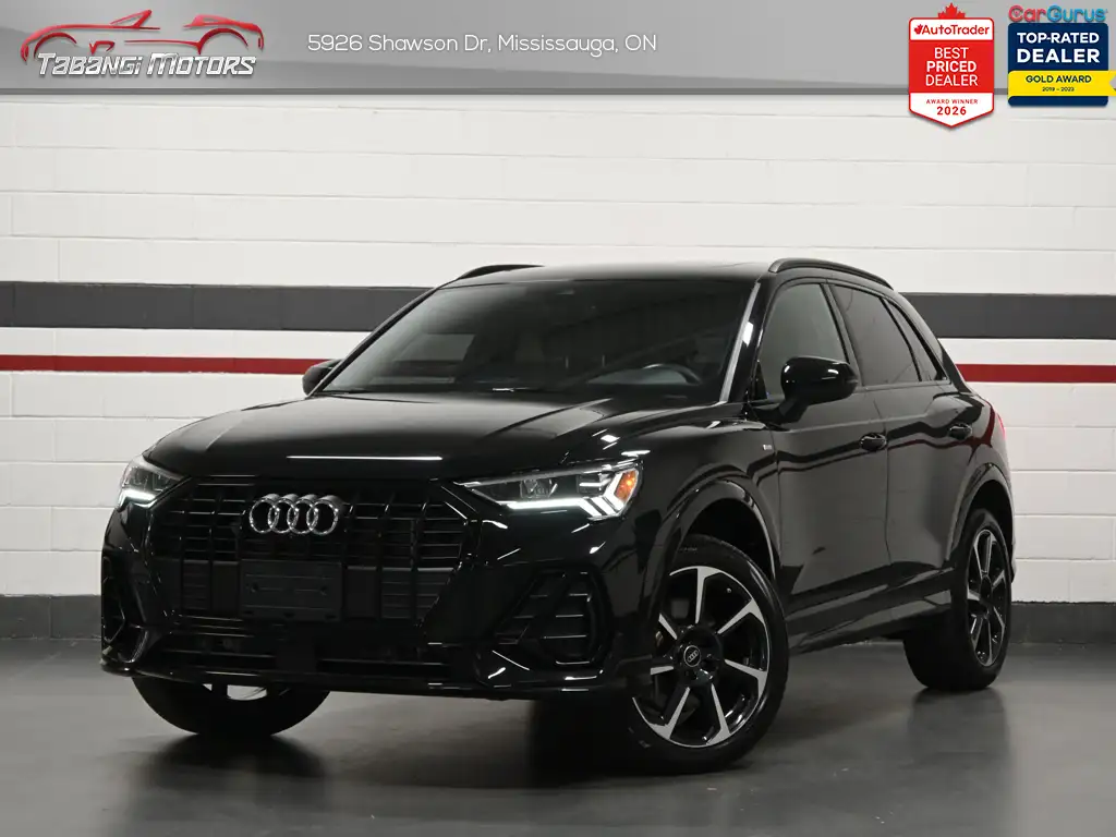 2024 Audi Q3 Technik S-Line Black Optics 360CAM SONOS Ambient