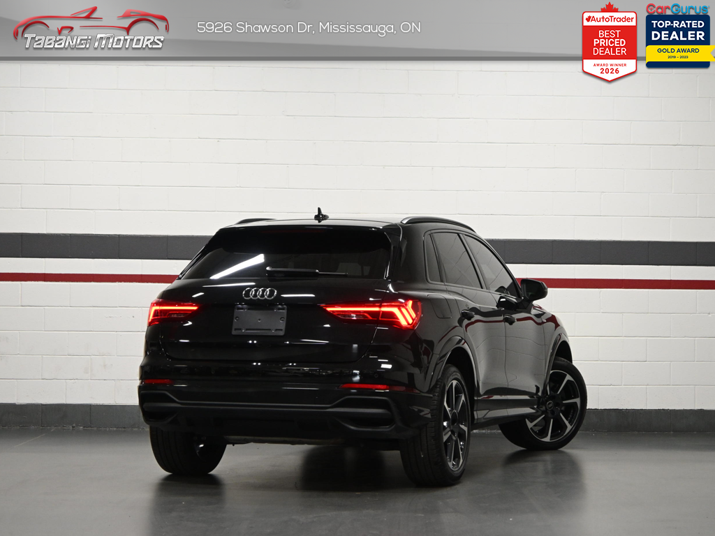 2024 Audi Q3 Technik S-Line Black Optics 360CAM SONOS Ambient