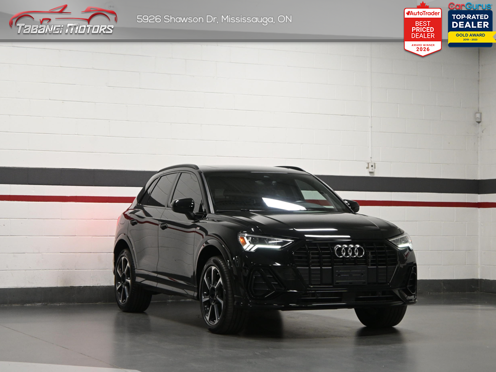 2024 Audi Q3 Technik S-Line Black Optics 360CAM SONOS Ambient