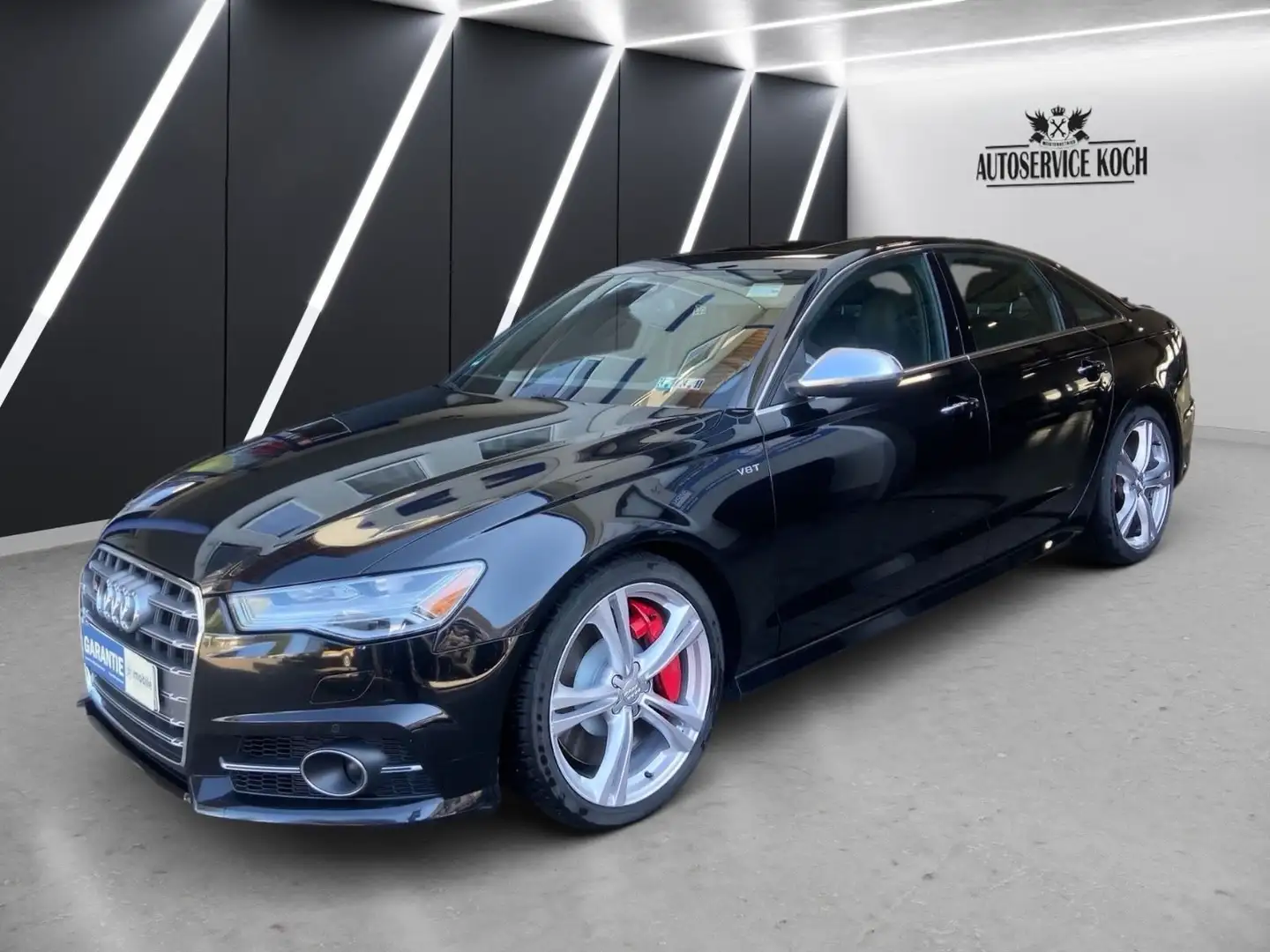 Audi S6 4.0 TFSI Quattro Finanzierung Garantie Чорний - 2