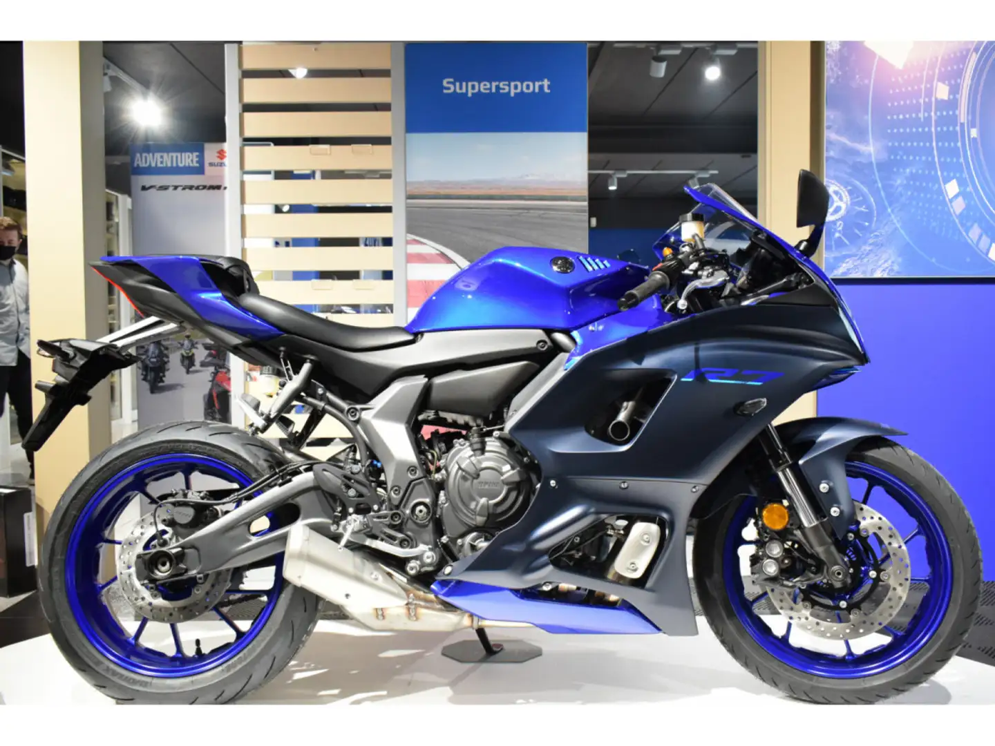 Yamaha YZF-R7 Albastru - 1