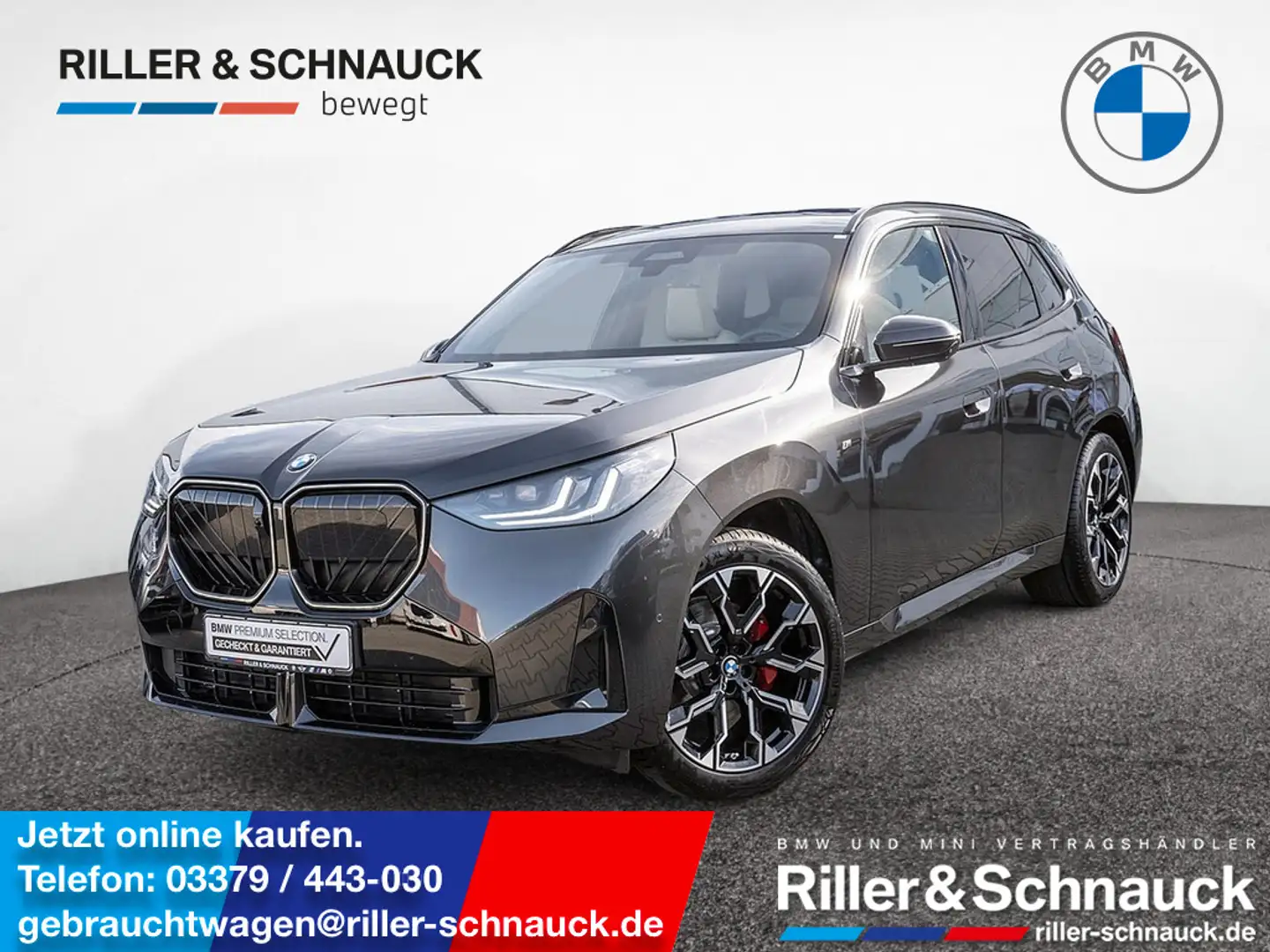 BMW X3 xDrive 20d M-Sport Pro AHK LED PANO 360° Grau - 1