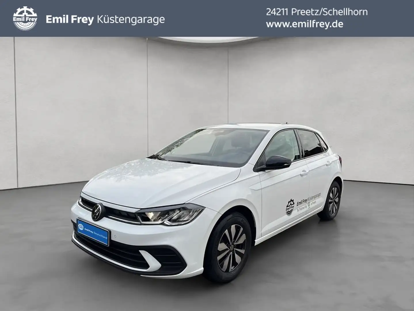 Volkswagen Polo 1.0 TSI Goal ACC SHZ LED Weiß - 1