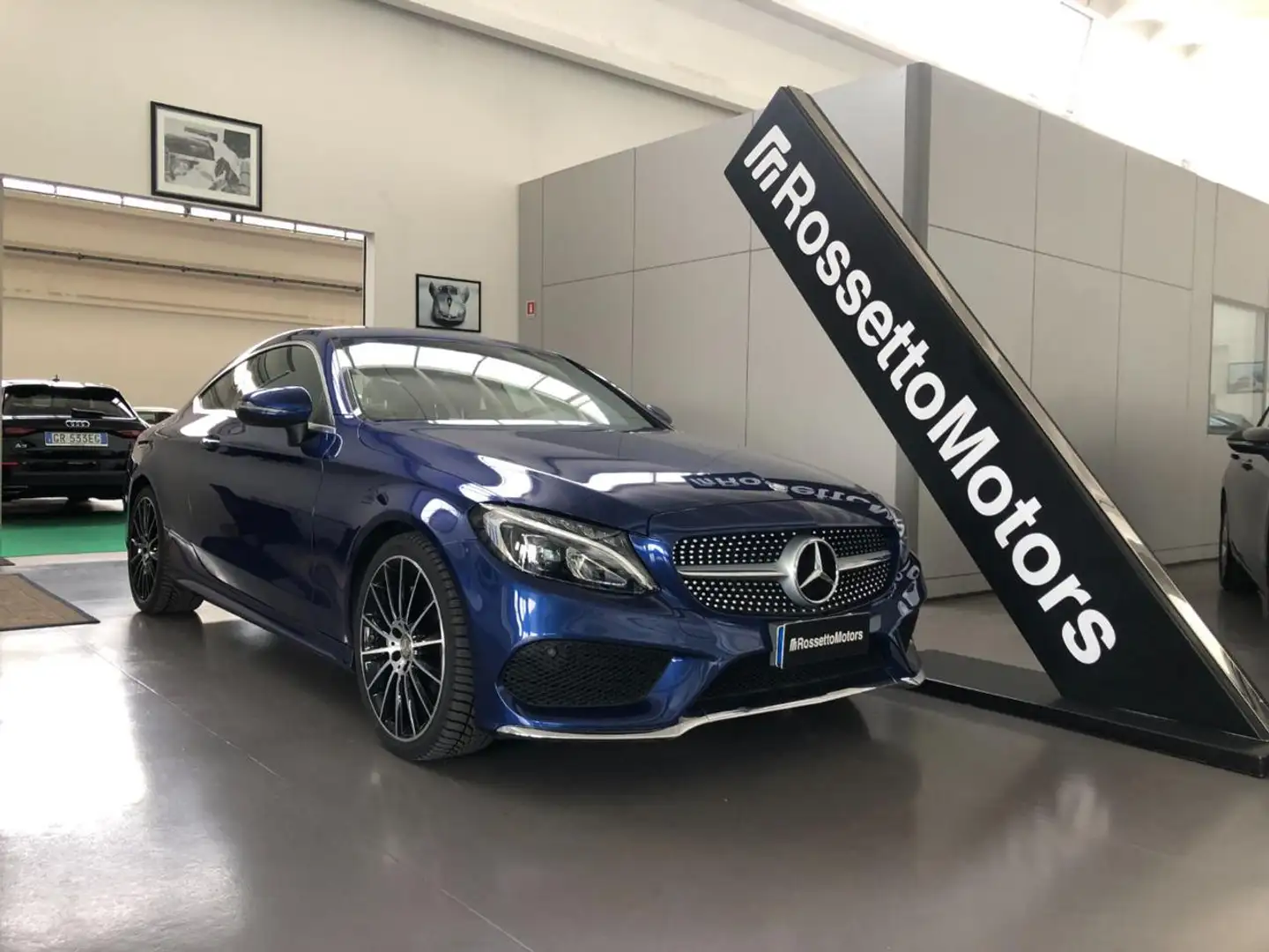 Mercedes-Benz C 220 d Coupé Premium Blu/Azzurro - 1