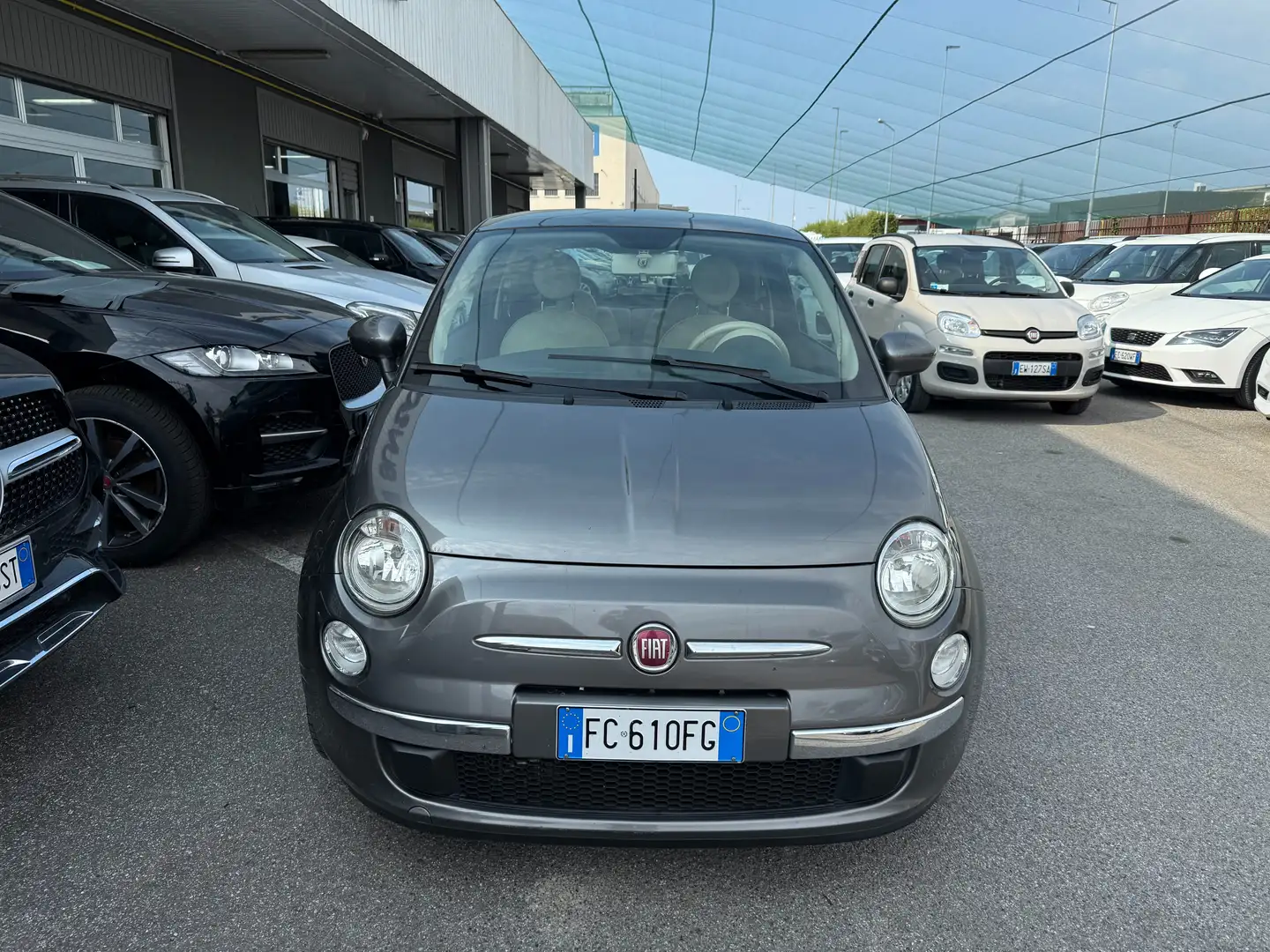 Fiat 500 500 1.3 mjt Lounge 95cv Szary - 2