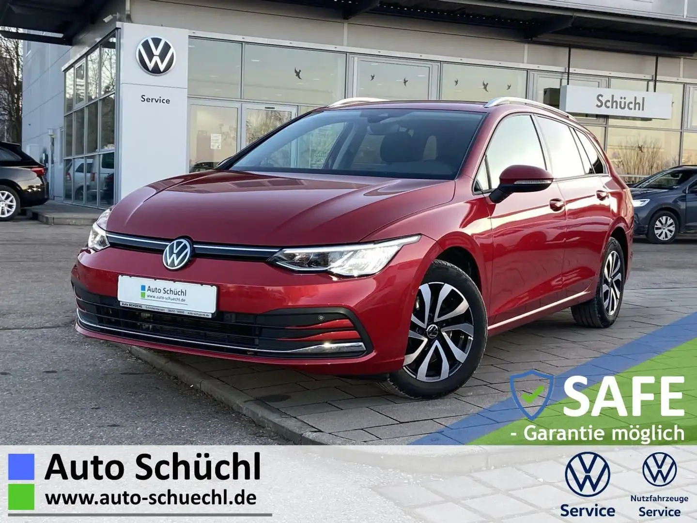 Volkswagen Golf Variant 2.0 TDI DSG Active APP-CONNECT+AHK+ Rot - 1