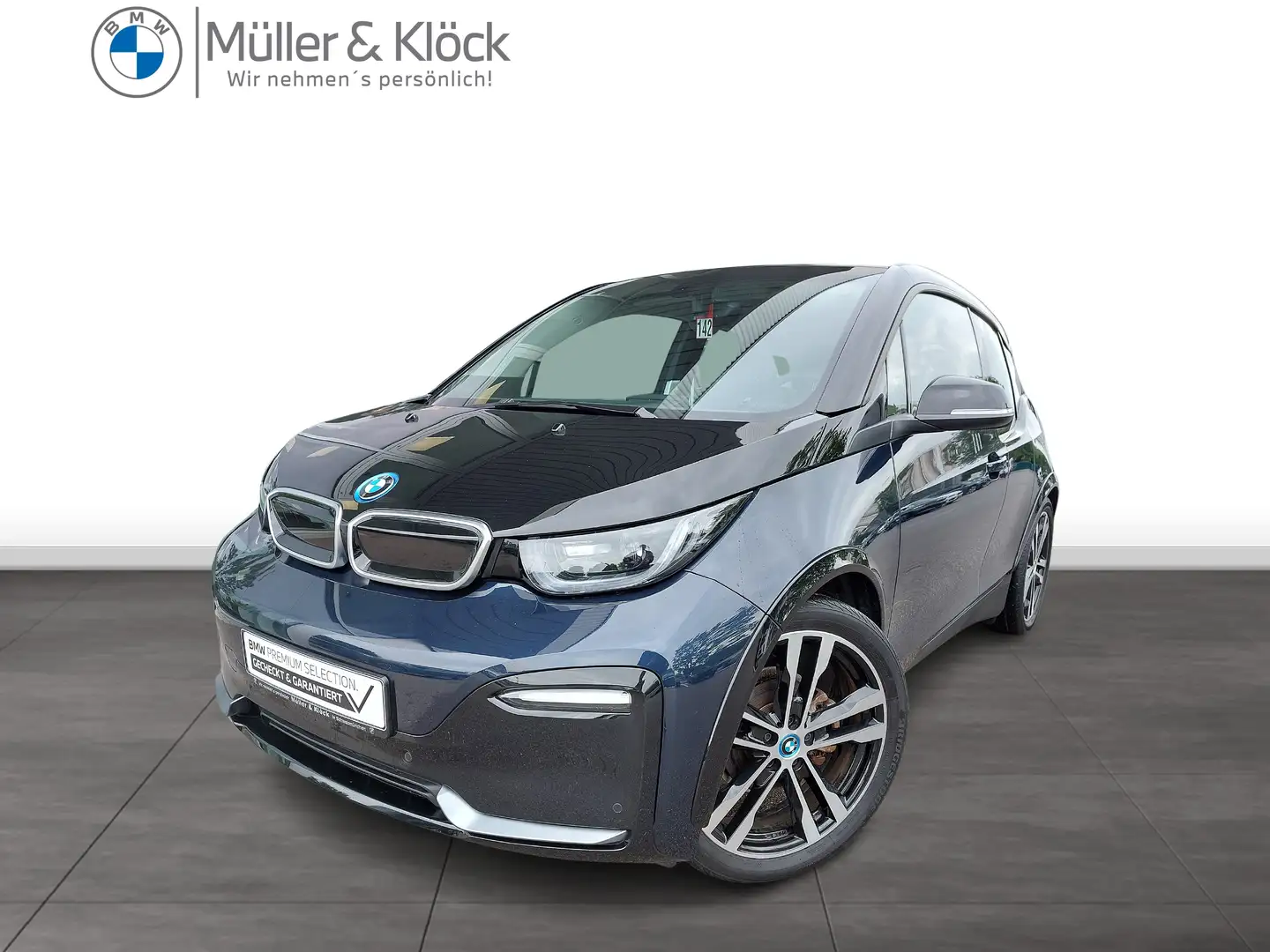 BMW i3 s 120Ah DAB WLAN Navi Bus. Tempomat Klimaaut. Albastru - 1