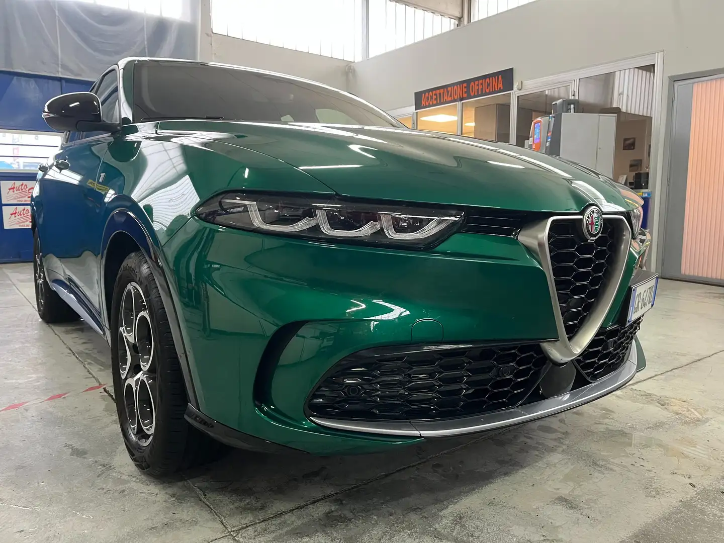 Alfa Romeo Tonale Tonale 1.5 hybrid Ti 160cv tct7 Verde - 2