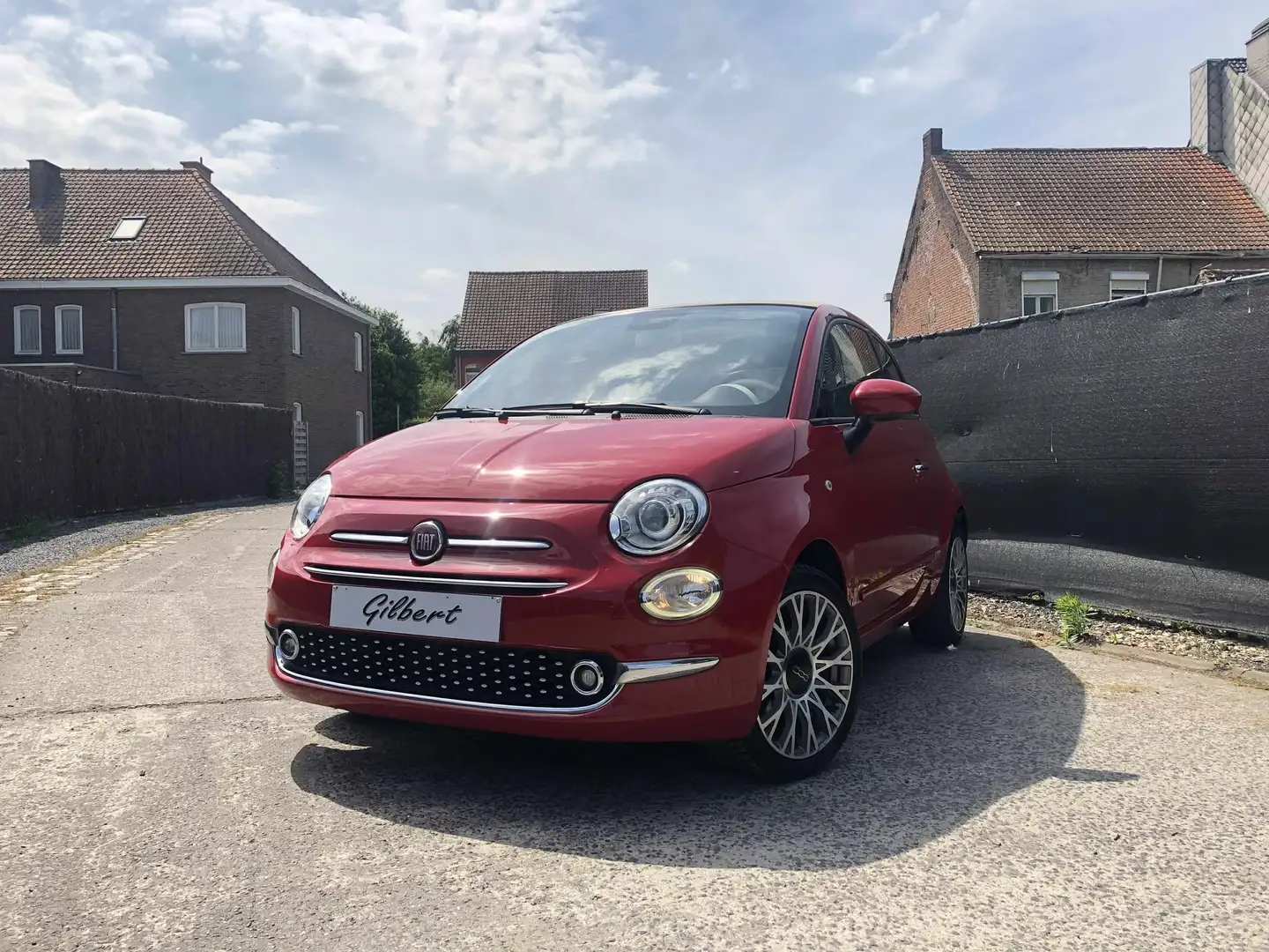 Fiat 500C 1.2i full option Rot - 1