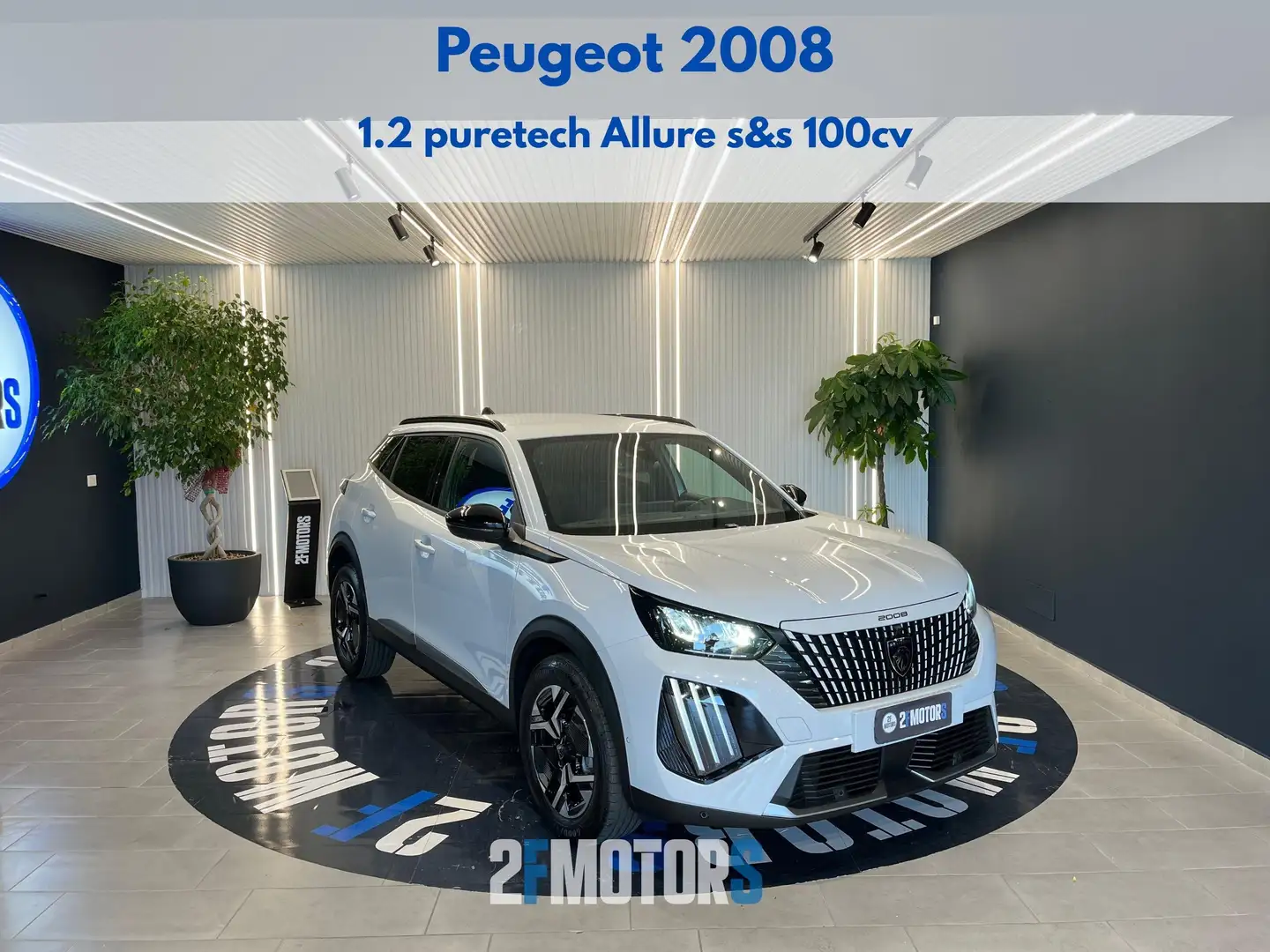 Peugeot 2008 1.2 puretech Allure Blanc - 1