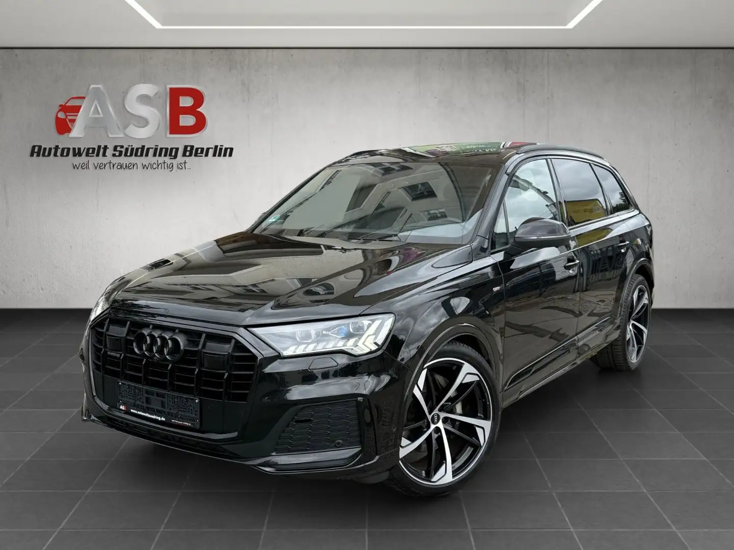 Audi Q7 quattro 3x S line*Pano*Leder*Matrix*ACC*7-Sit Noir - 1