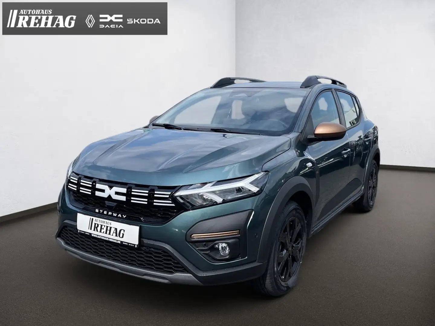 Dacia Sandero Stepway Extreme TCe 90 CVT WKR Kostenlos* Groen - 1