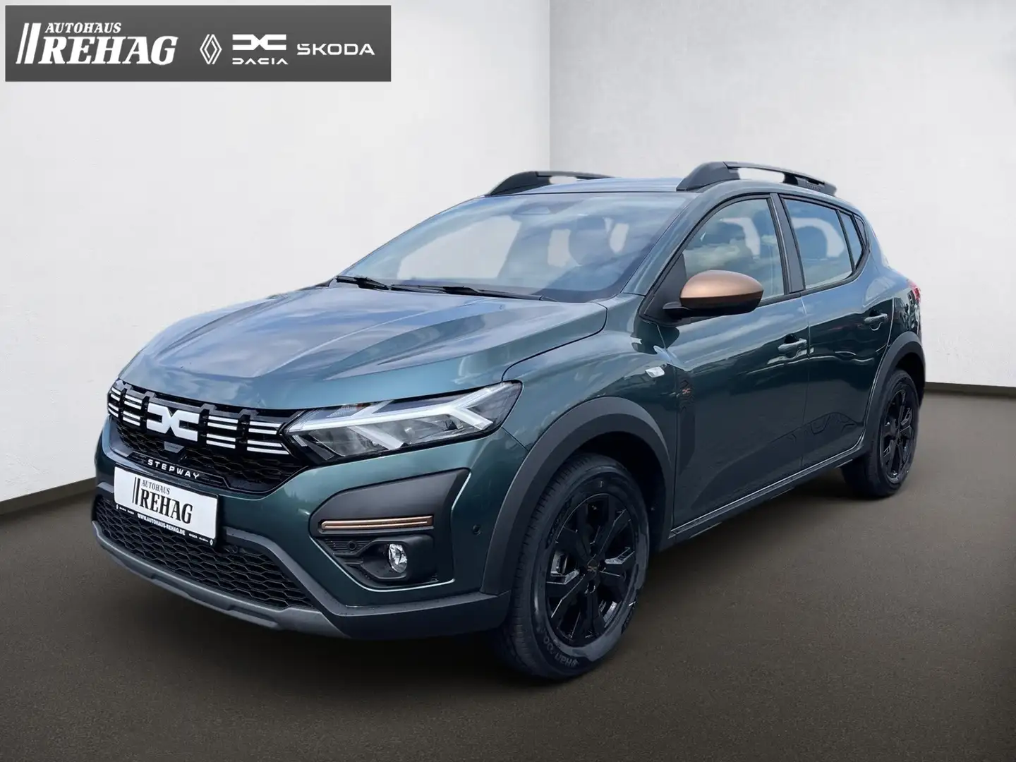 Dacia Sandero Stepway Extreme TCe 90 CVT WKR Kostenlos* Grün - 2