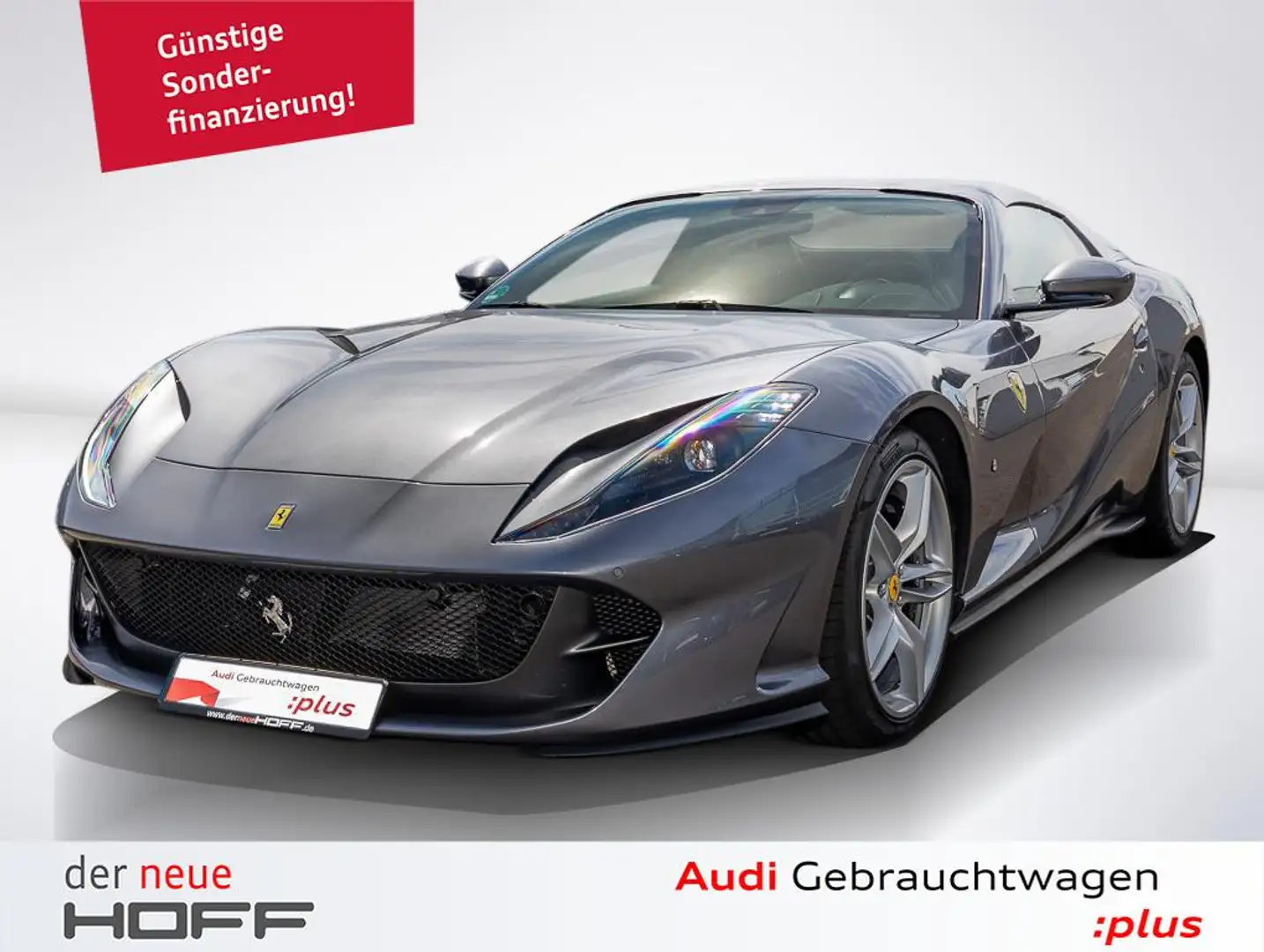 Ferrari 812 GTS Garantie bis 04/27 Folie Lift Lenkrad Carbon R Grau - 1