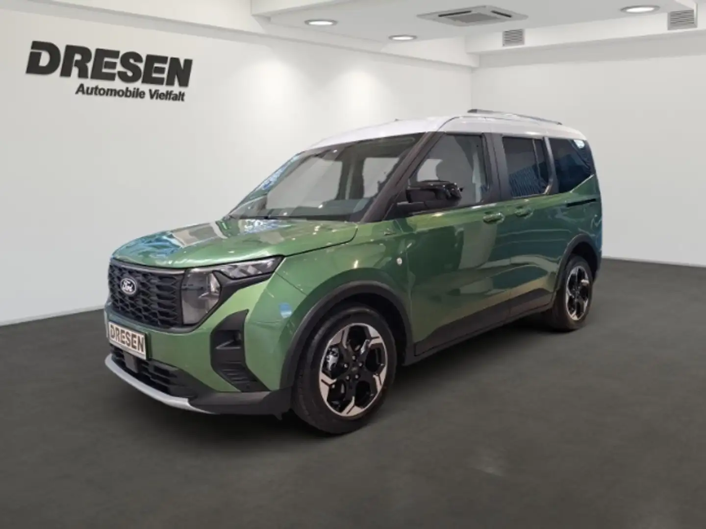 Ford Tourneo Courier Active+Abstandsregeltempomat+Totwinkelassistent Grün - 1