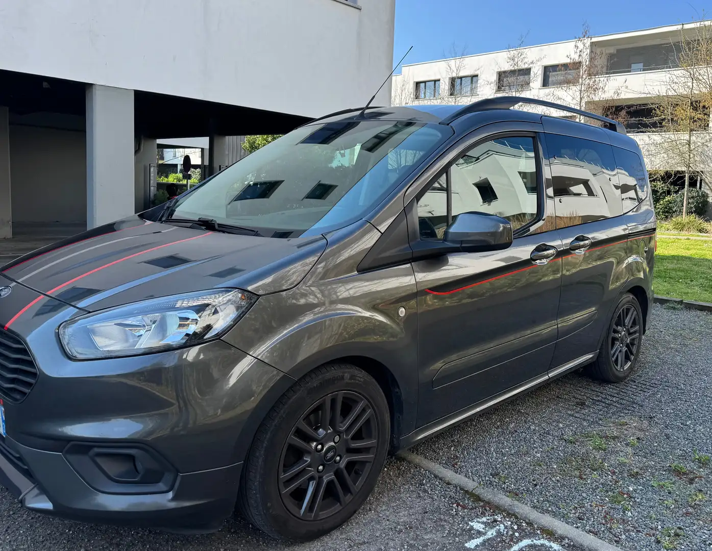 Ford Tourneo Courier Tourneo Courier 1.0 E 100 BV6 S Gris - 2