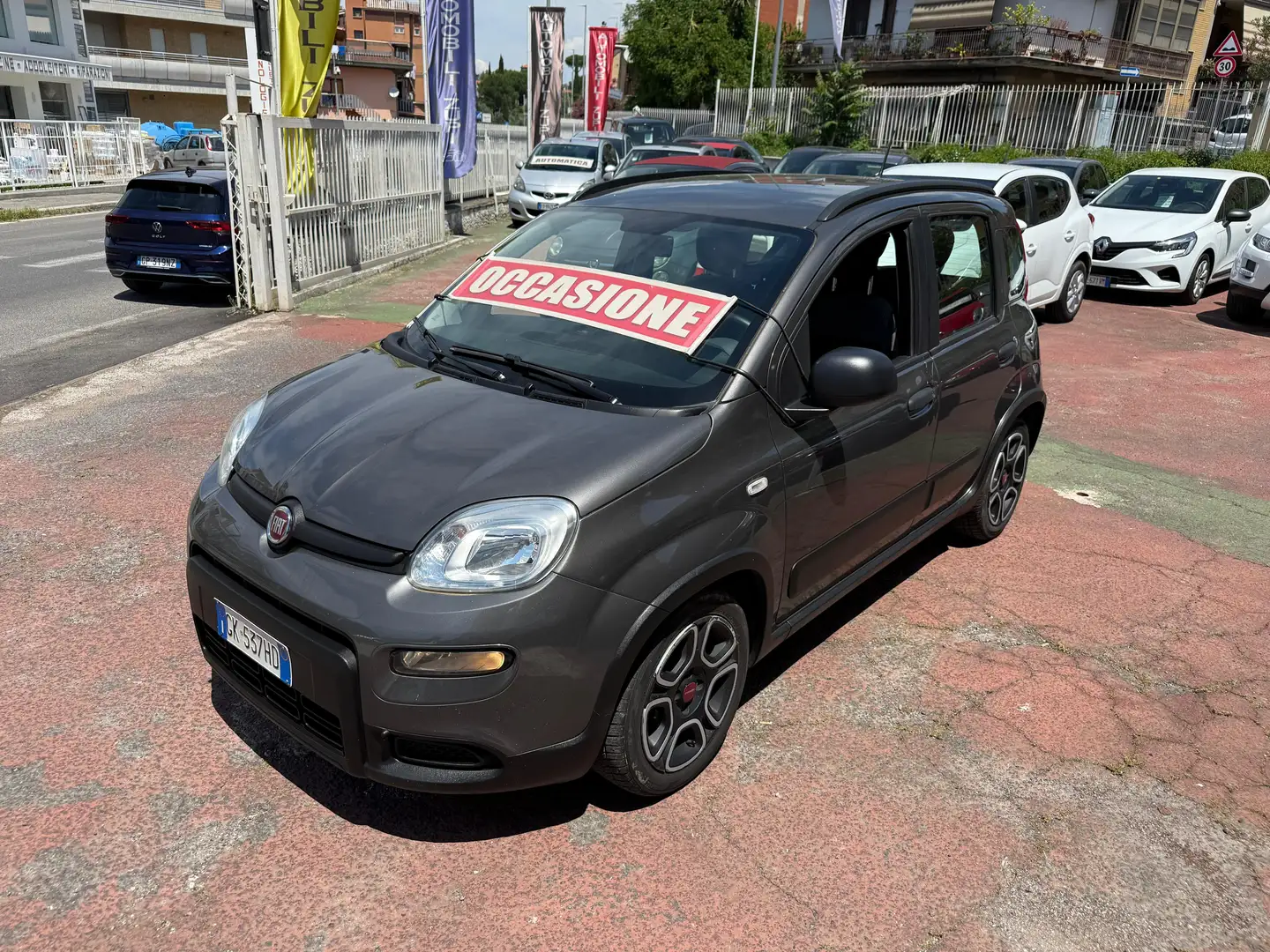 Fiat Panda Hybrid City Cross *KM CERTIFICATI Grigio - 1