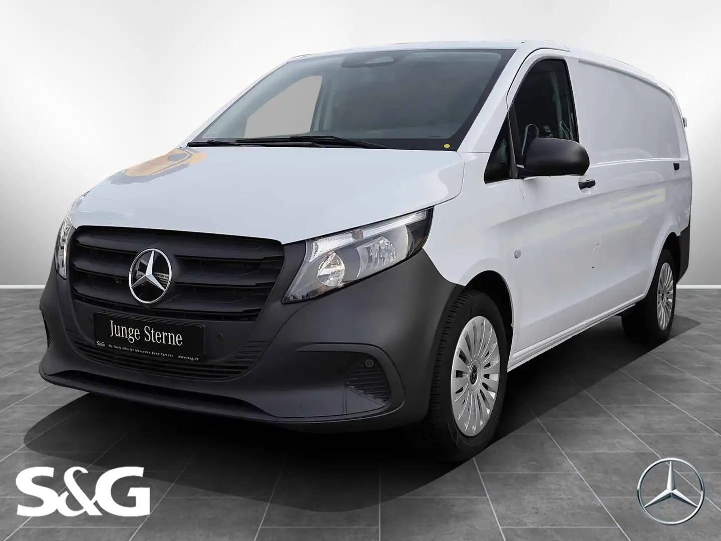 Mercedes-Benz Vito 116 CDI Kasten Lang PRO RüKam+Sitzhzg. Weiß - 1