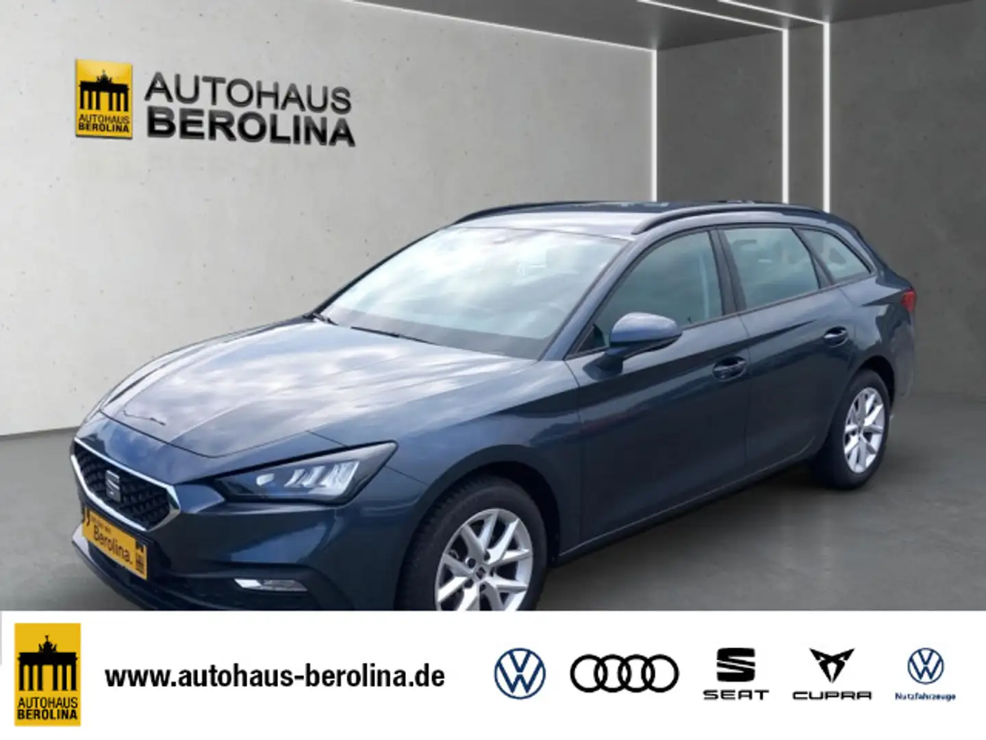 SEAT Leon ST 1.0 eTSI Style DSG *NAV+*GRA*LED*SHZ* Gris - 1