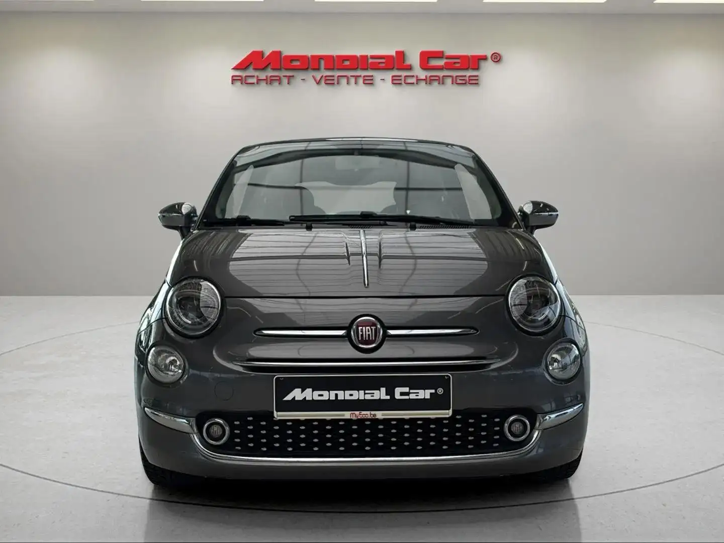 Fiat 500 1.2i Lounge * Bluetooth * GPS * Gris - 1