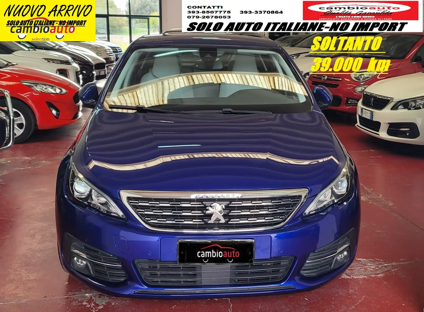 Peugeot 308 308 II 2018 5p 1.2 turbo Allure s Blu/Azzurro - 2