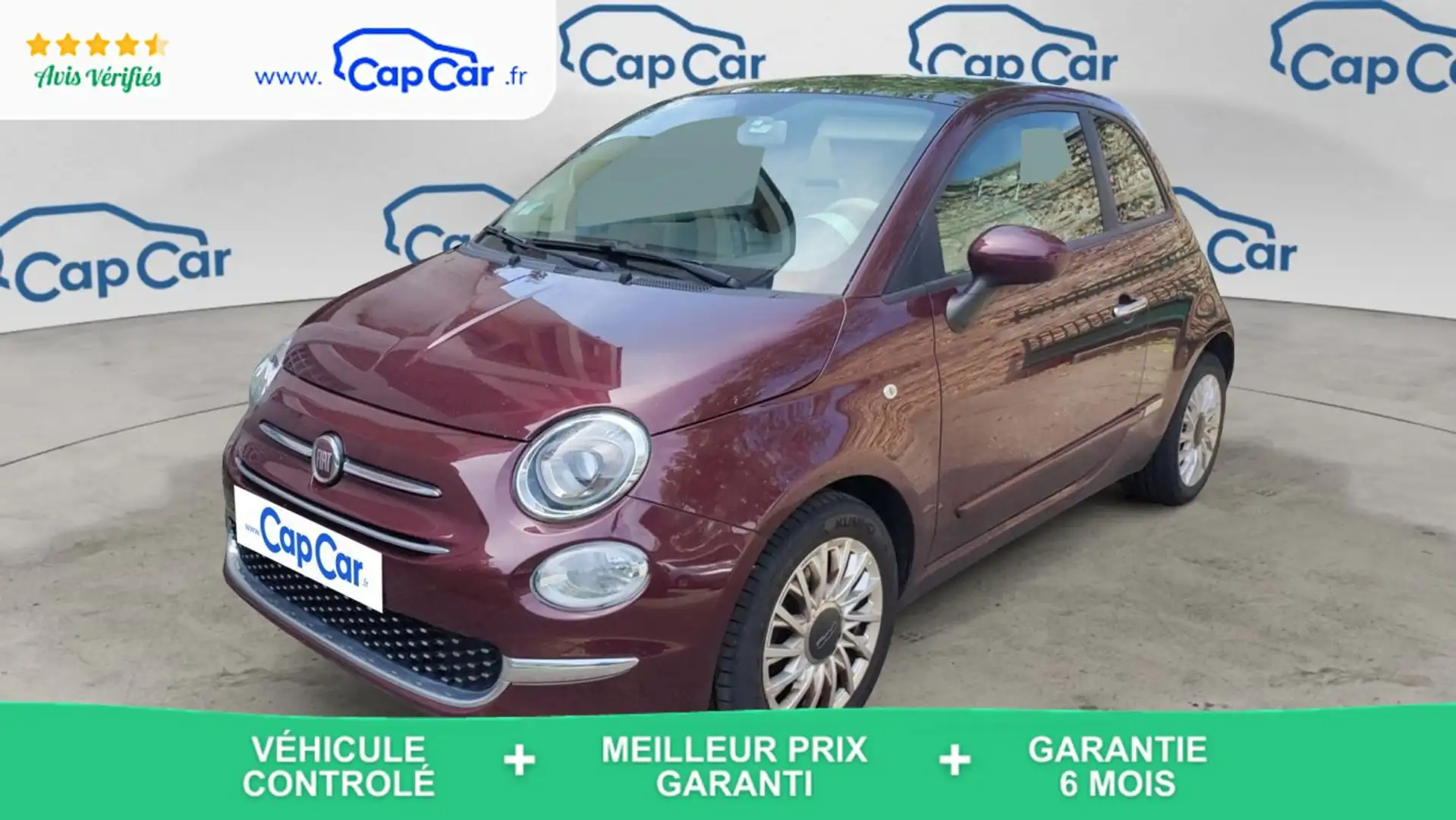 Fiat 500 1.0 70 Lounge - Première main - 1