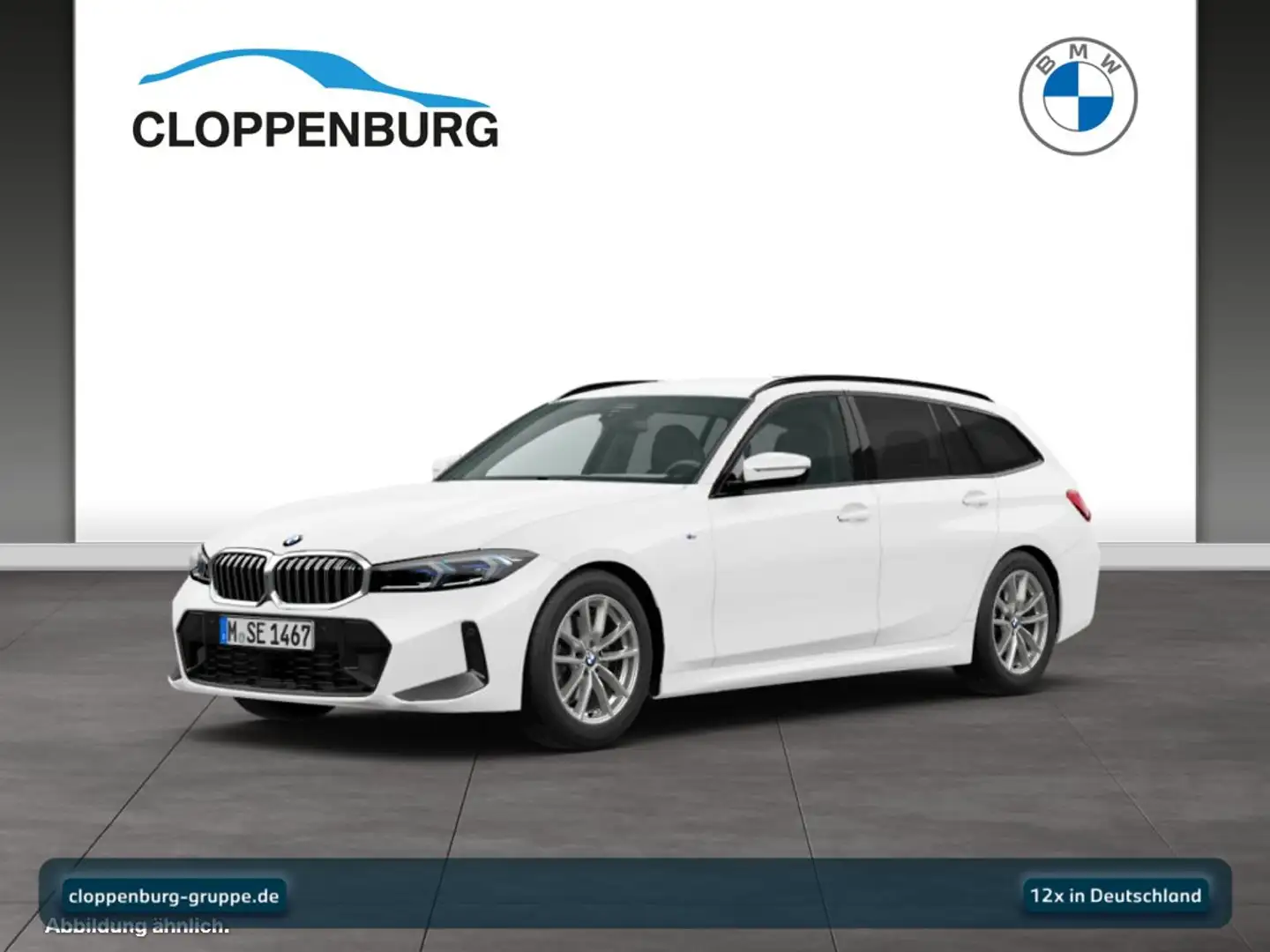 BMW 330 d xDrive Touring M Sportpaket WR UPE: 78.559€ Weiß - 1