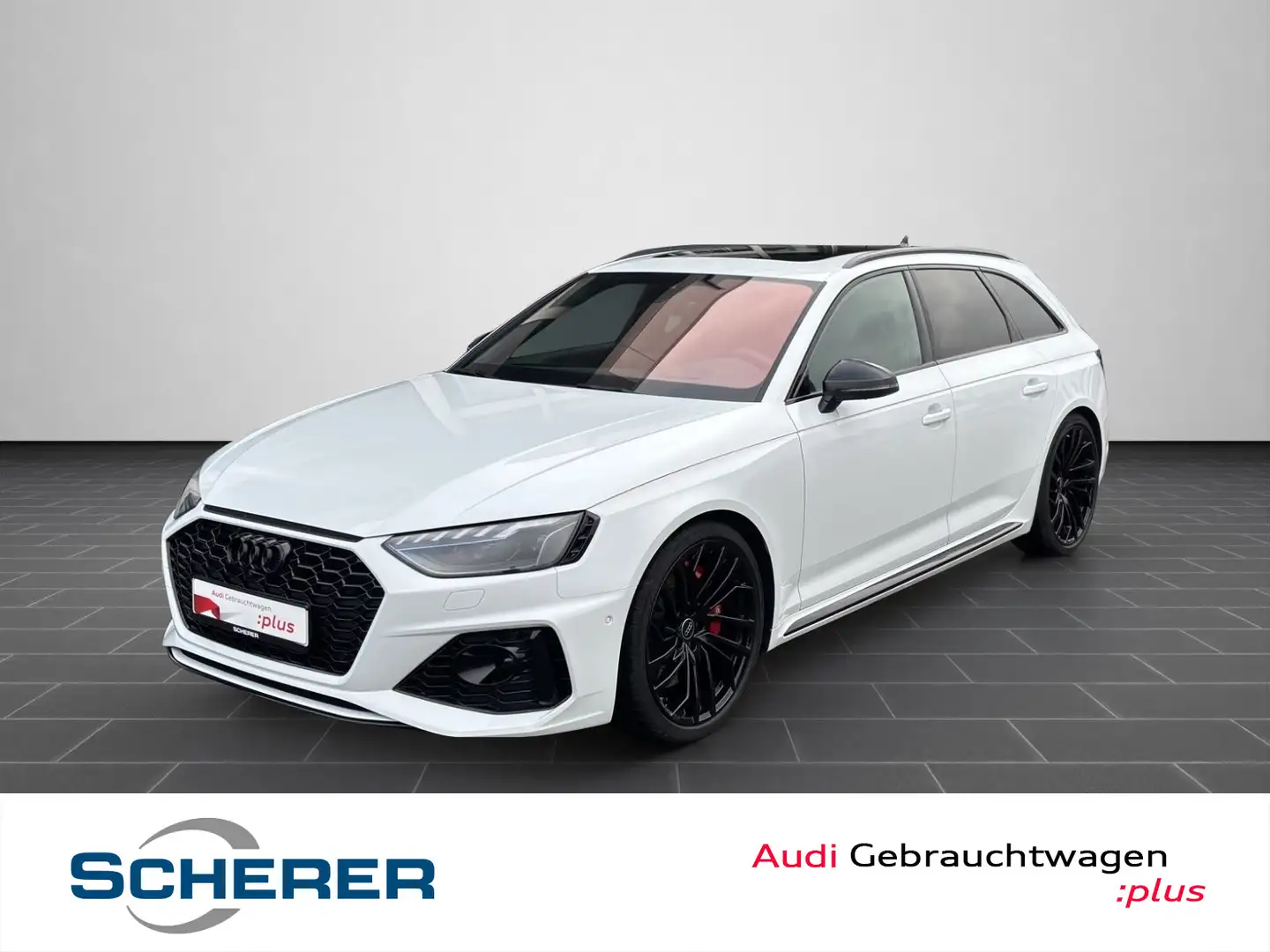 Audi RS4 RS4 Avant 3.0 TFSI HUD B&O 360° PANO MATRIX-LED Blanc - 1