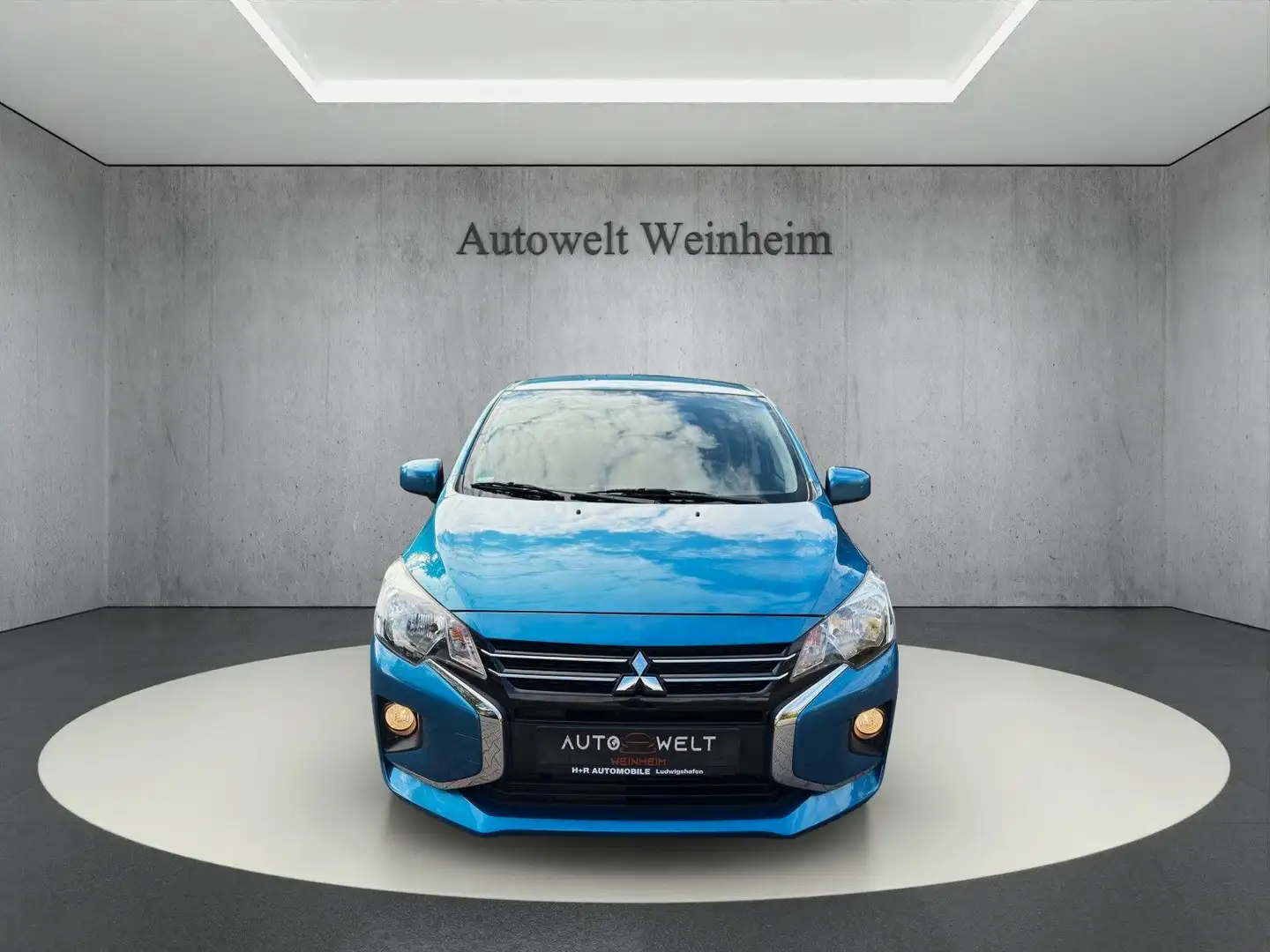 Mitsubishi Space Star SPACE STAR°1.HAND°RENTNER°NUR 17 TKM°KLIMA°SHZ° Blau - 2