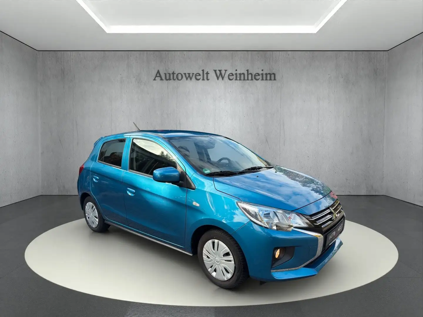 Mitsubishi Space Star SPACE STAR°1.HAND°RENTNER°NUR 17 TKM°KLIMA°SHZ° Blau - 1