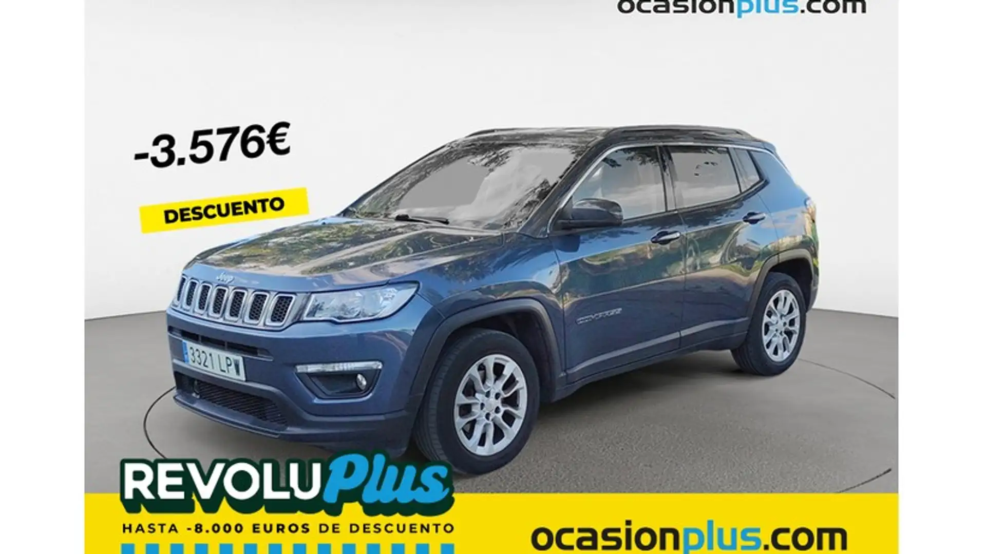 Jeep Compass 1.3 Gse T4 Longitude 4x2 130 Blauw - 1