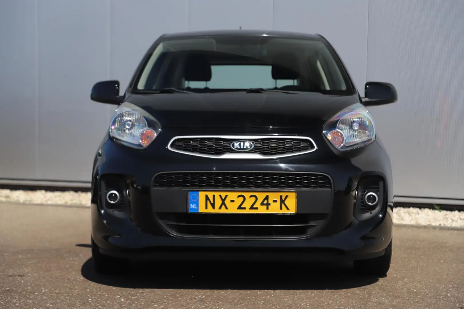 Kia Picanto 1.0 CVVT EconomyPlusLine Airco Radio Elektrische R Schwarz - 2