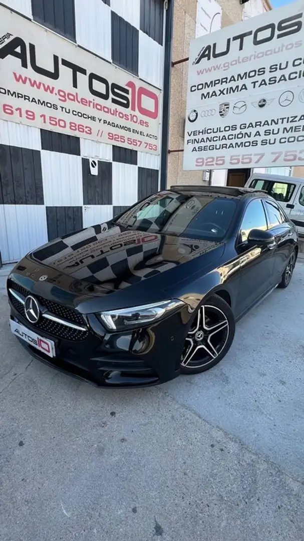 Mercedes-Benz A 180 d CAMBIO AUTOMATICO PACK AMG Zwart - 1