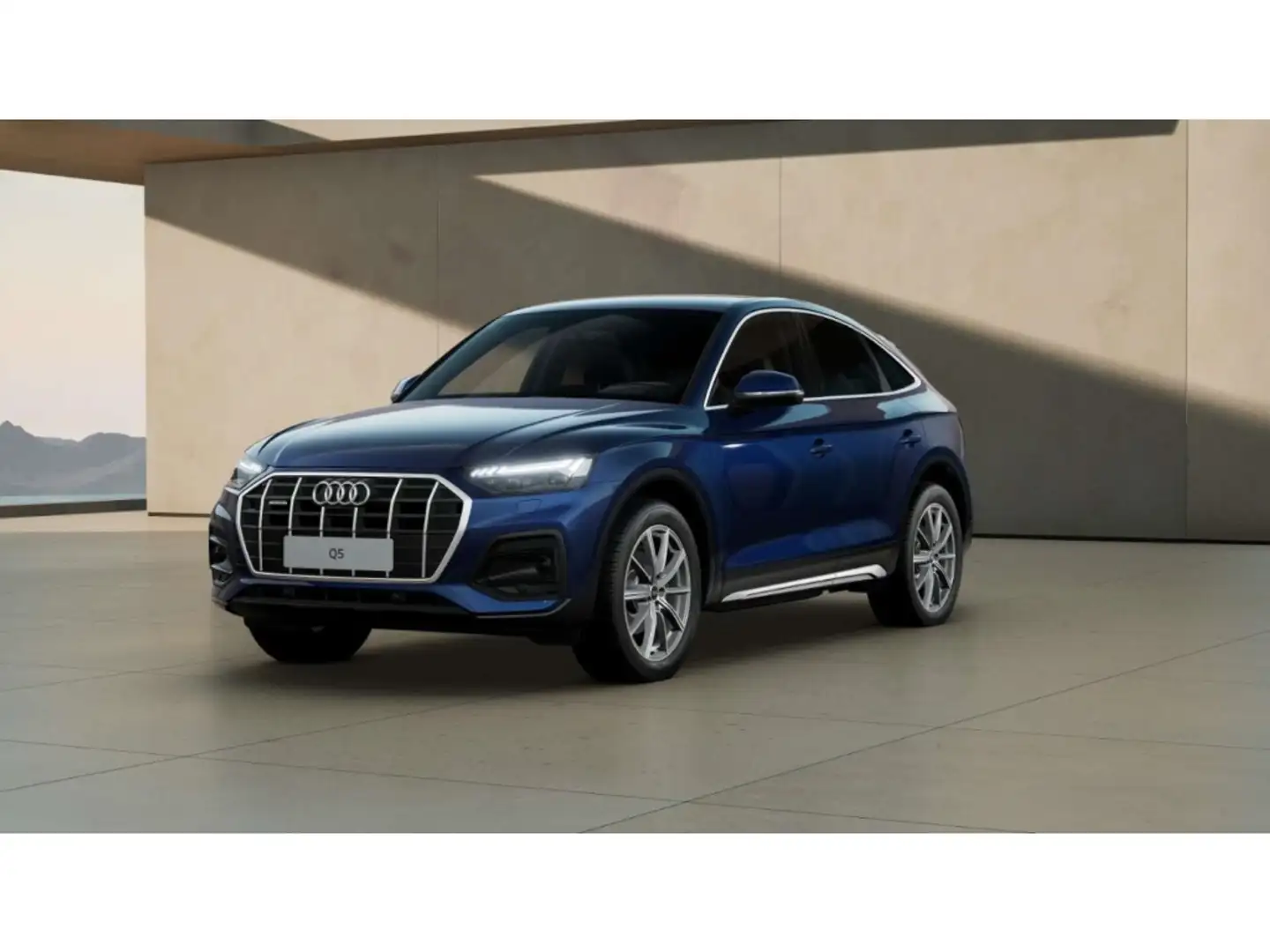 Audi Q5 Sportback 40 TFSI quattro Advanced S-Line Blau - 2