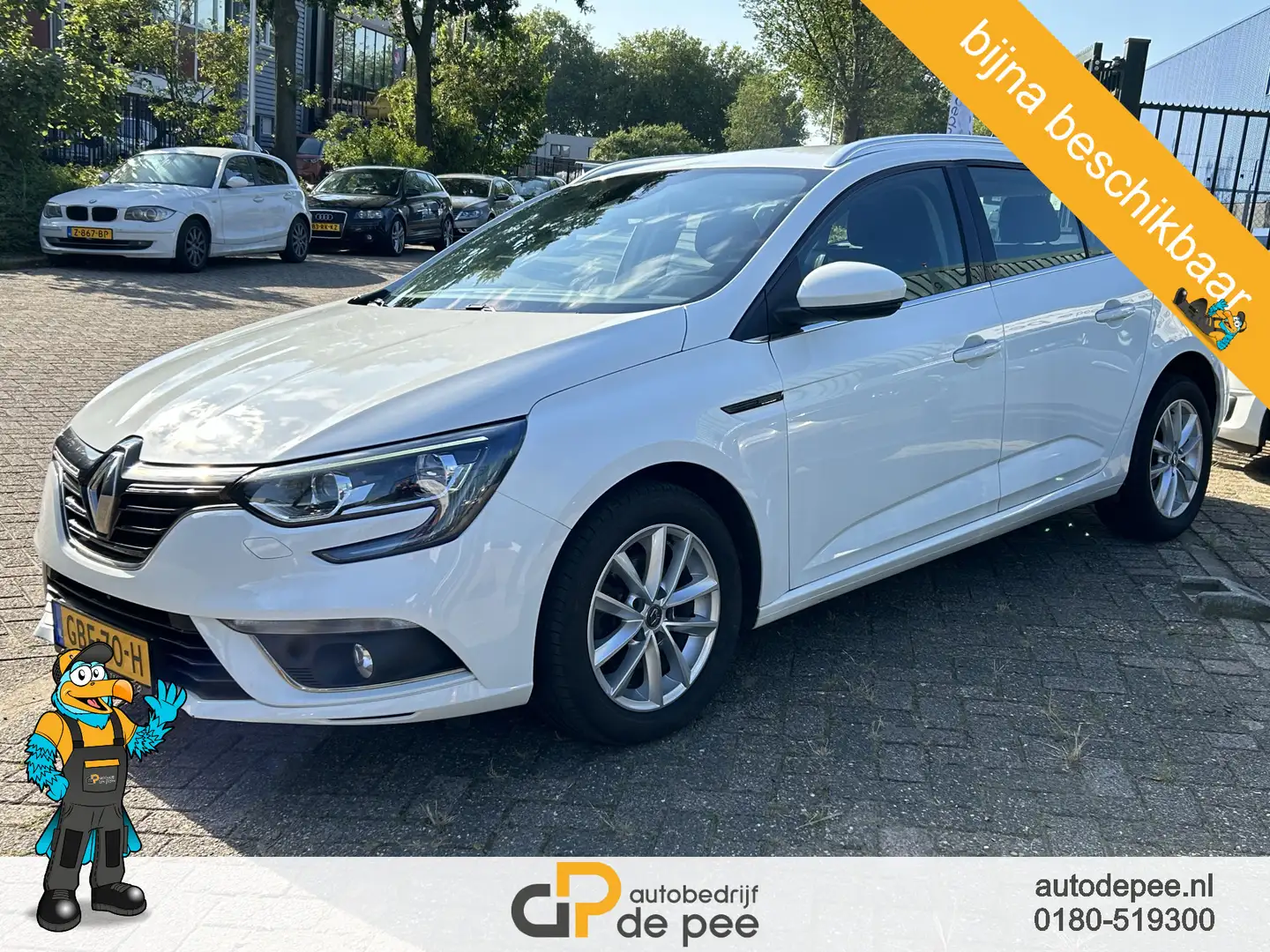 Renault Megane Estate 1.3 TCe Limited GARANTIE/AUTOMAAT/CARPLAY/C Blanc - 2