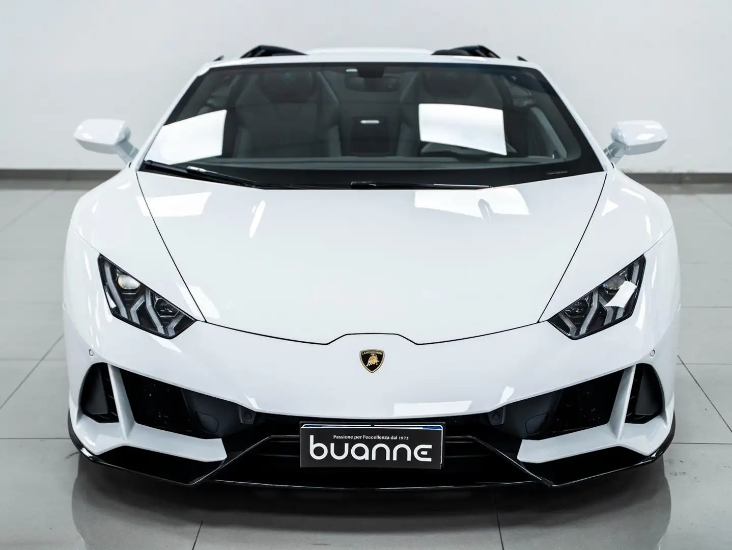 Lamborghini Huracán 5.2 640CV EVO AWD SPYDER SOLLEVATORE SENSONUM ITA Blanc - 2