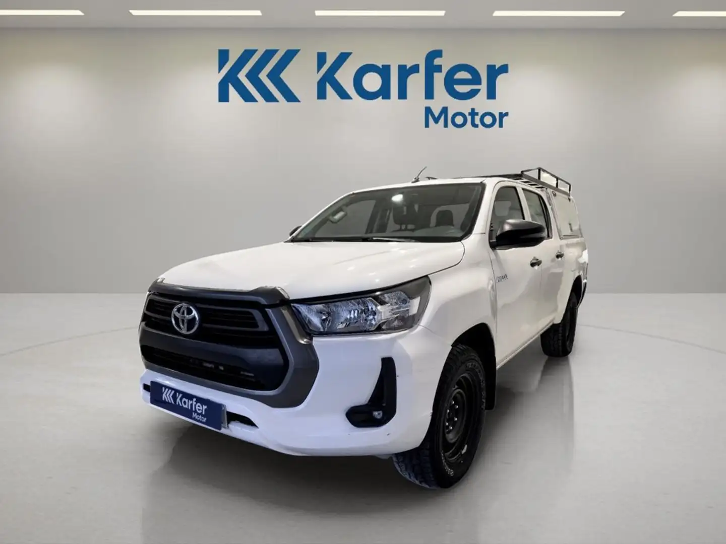 Toyota Hilux 2.4 D-4D Cabina Doble GX Blanco - 1
