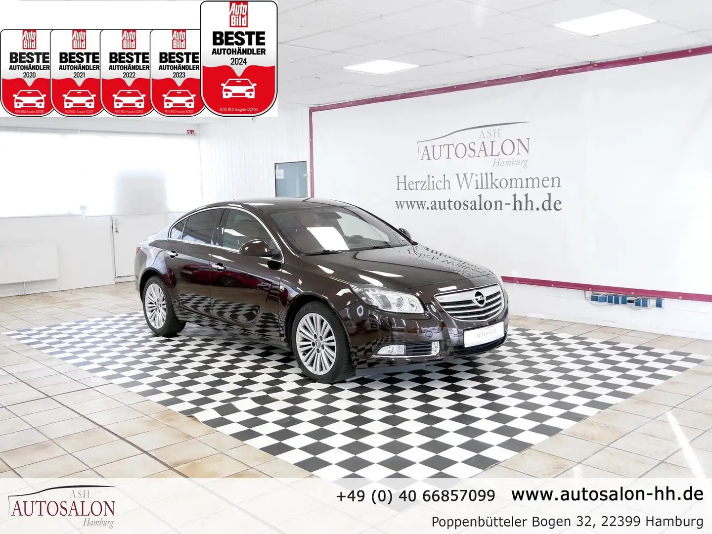 Opel Insignia Innovation*3Vorb*Ope.Servicege.*BiXeno*OPC Line*In Braun - 1