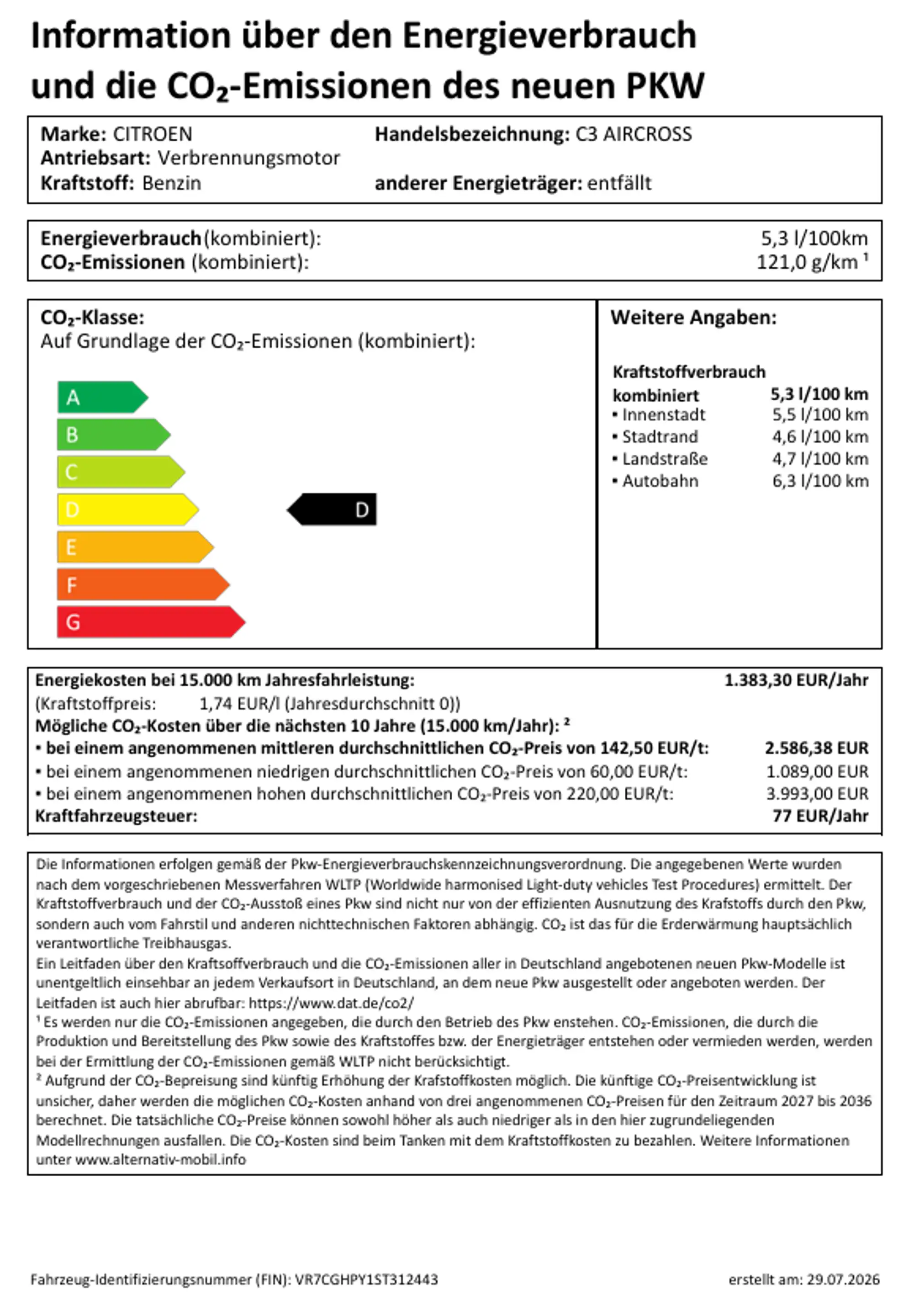 Citroen C3 Aircross Hybrid 145 Sondermodell Outdoor Automatik — photo 13