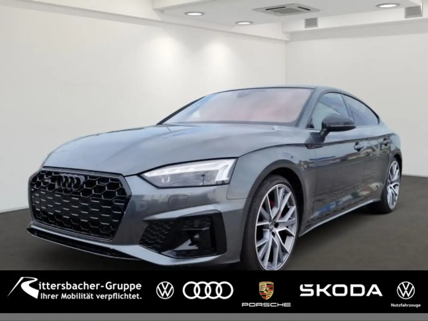 Audi A5 40 TDI quattro s-line Competition P Grau - 1