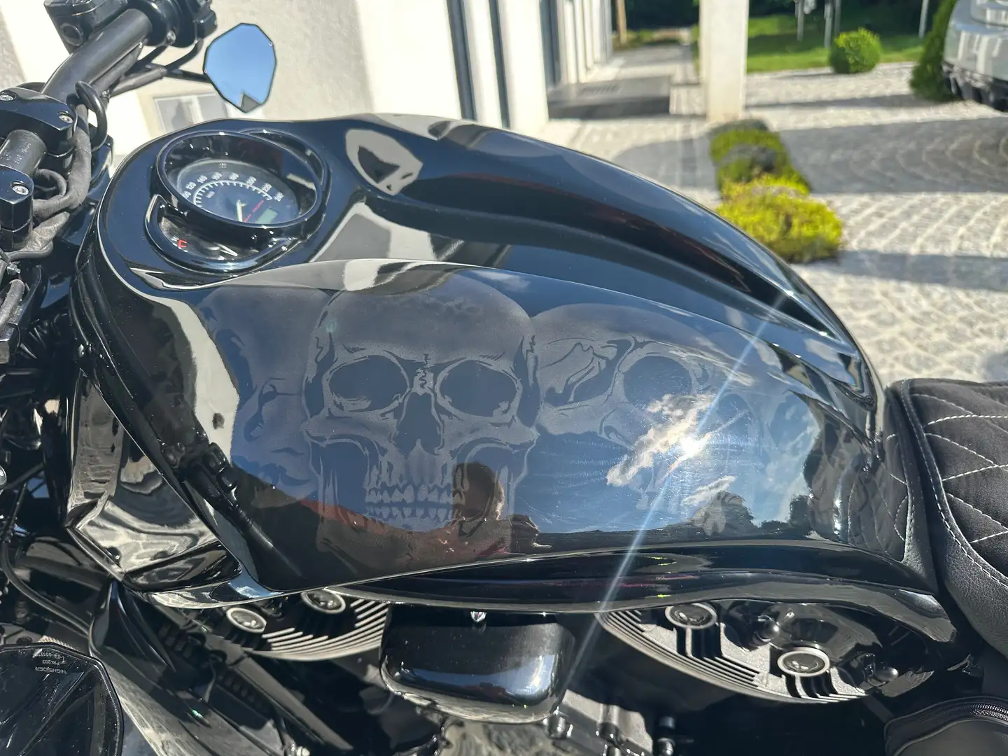 Harley-Davidson V-Rod VRSCA, KessTech Klappenauspuff legal Černá - 2