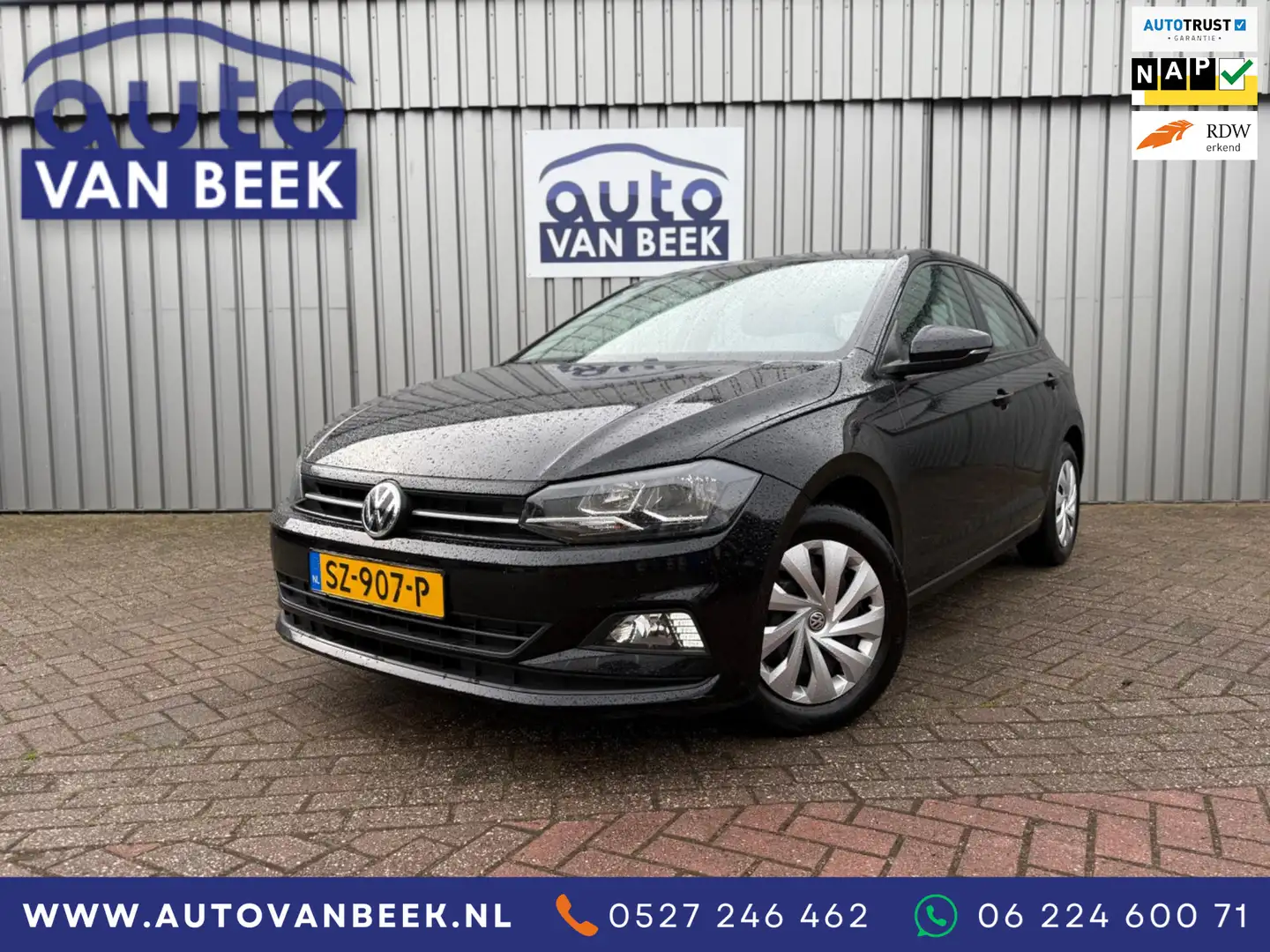 Volkswagen Polo 1.0 TSI Comfortline|Trekhaak|A-CC Noir - 1