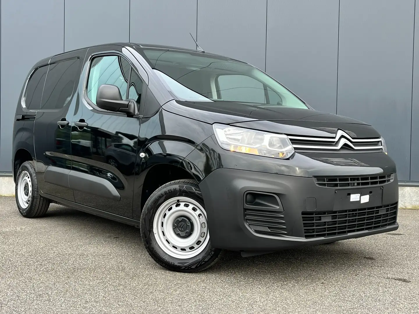 Citroen Berlingo 1.5 BlueHDi Bestelwagen 3 PLAATS / AIRCO / CARPLAY Zwart - 1