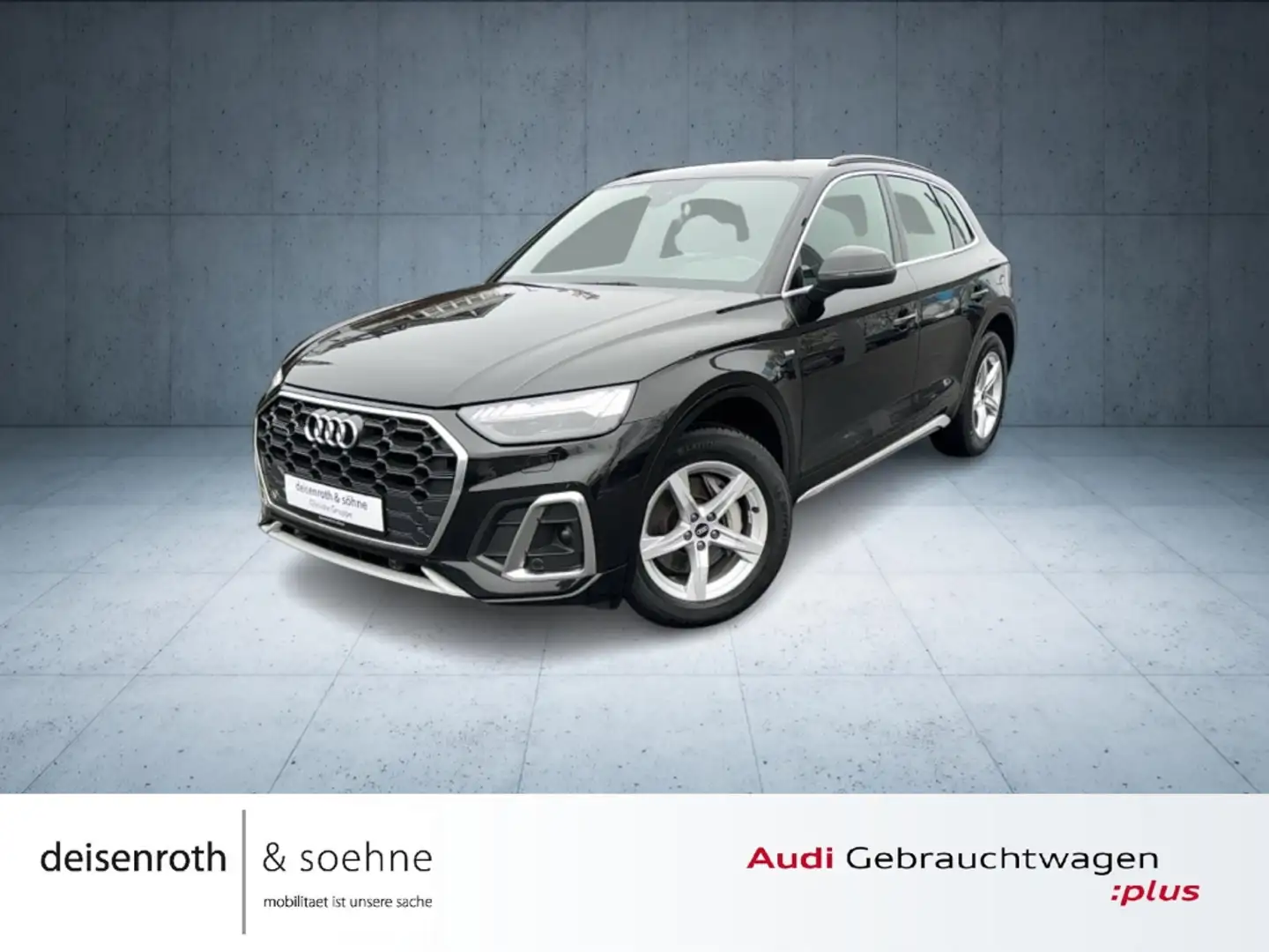 Audi Q5 S line 50 TFSI e qu Matrix/Assist/Nav/ACC/Business Zwart - 1