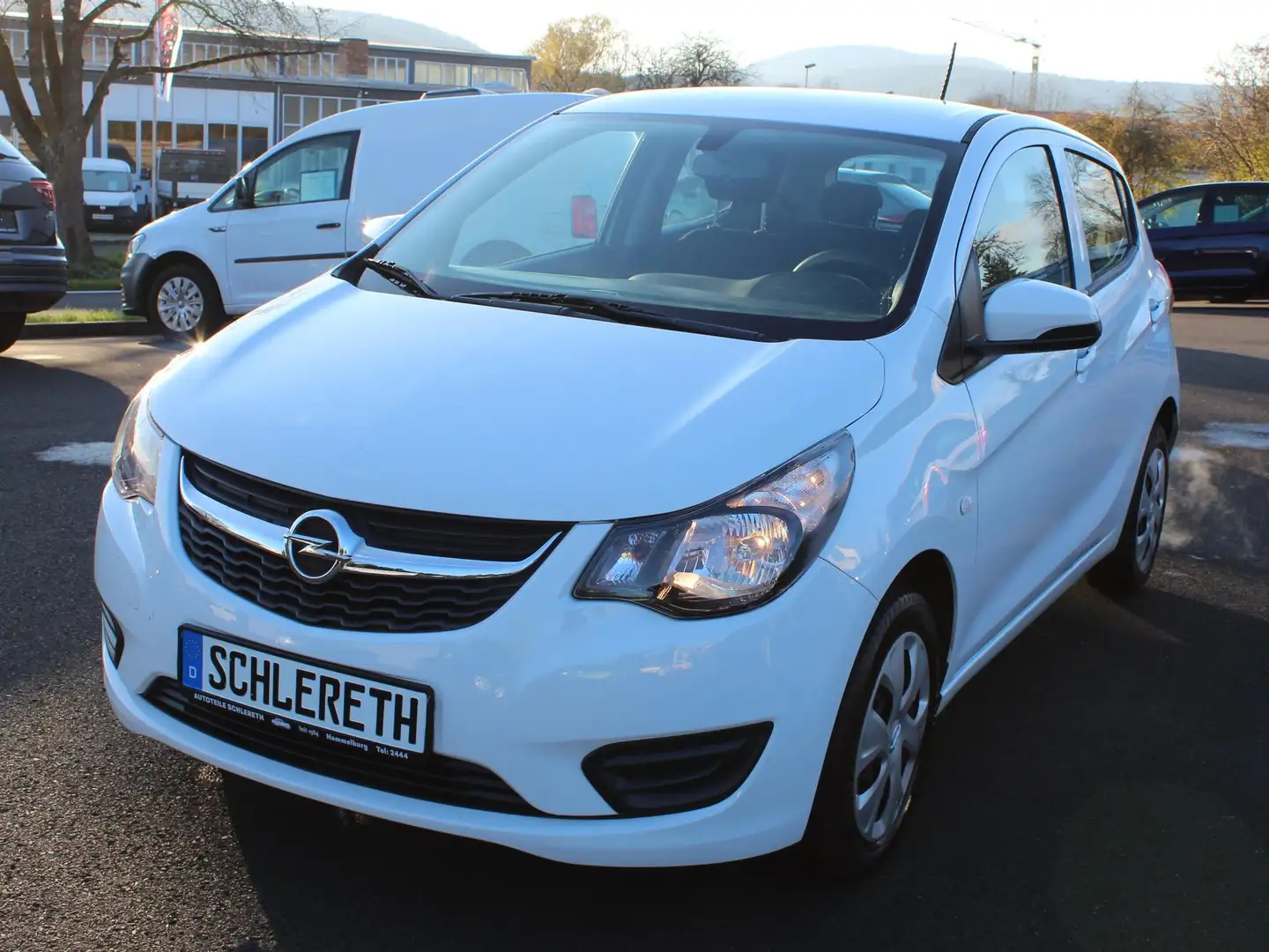 Opel Karl Edition, 1. Hand, HU+AU+INSPEKTION NEU, Navi, DAB Blanc - 1